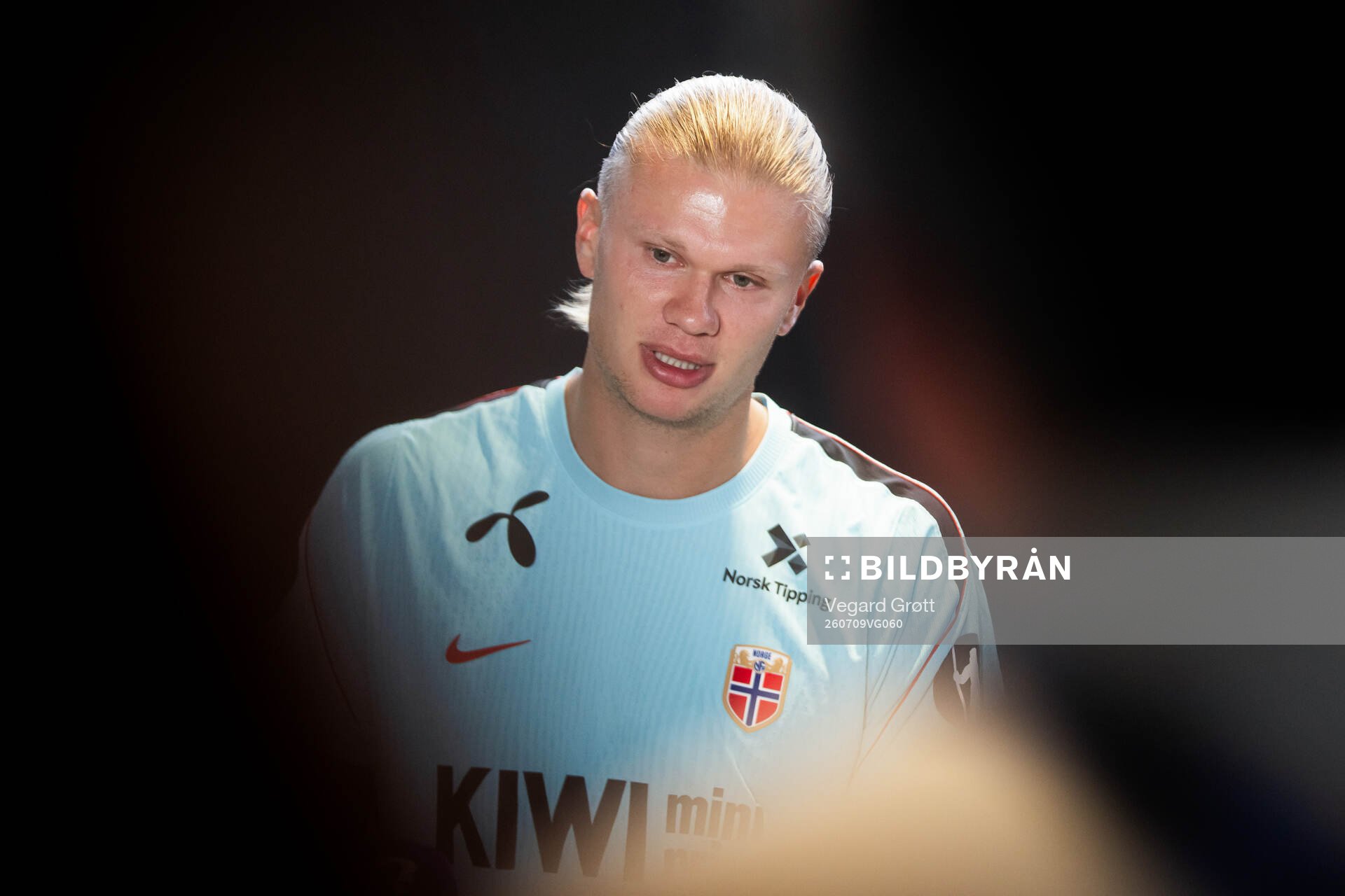 Erling Braut Haaland of the Norwegian national football