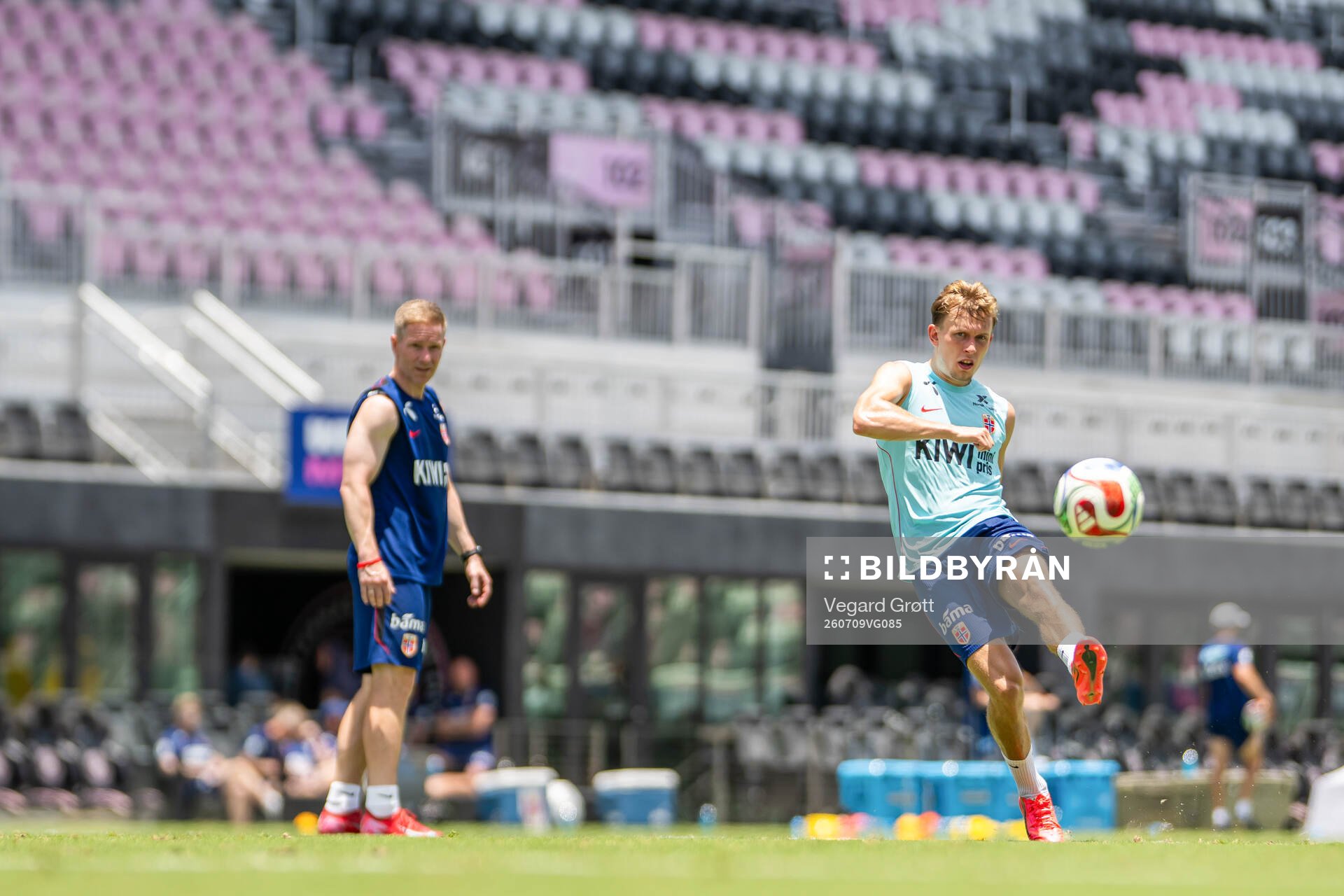 Marcus Holmgren Pedersen of the Norwegian national football