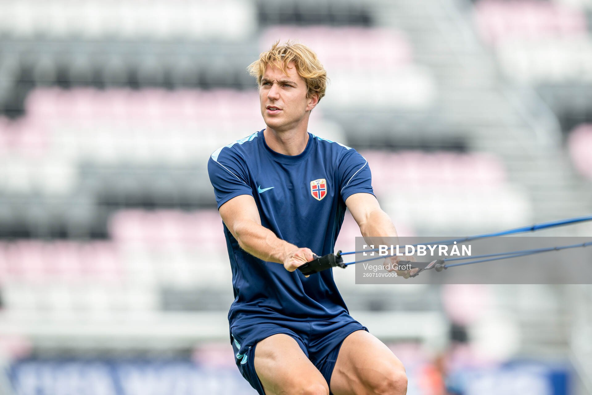 Kristian Thorstvedt of the Norwegian national football team