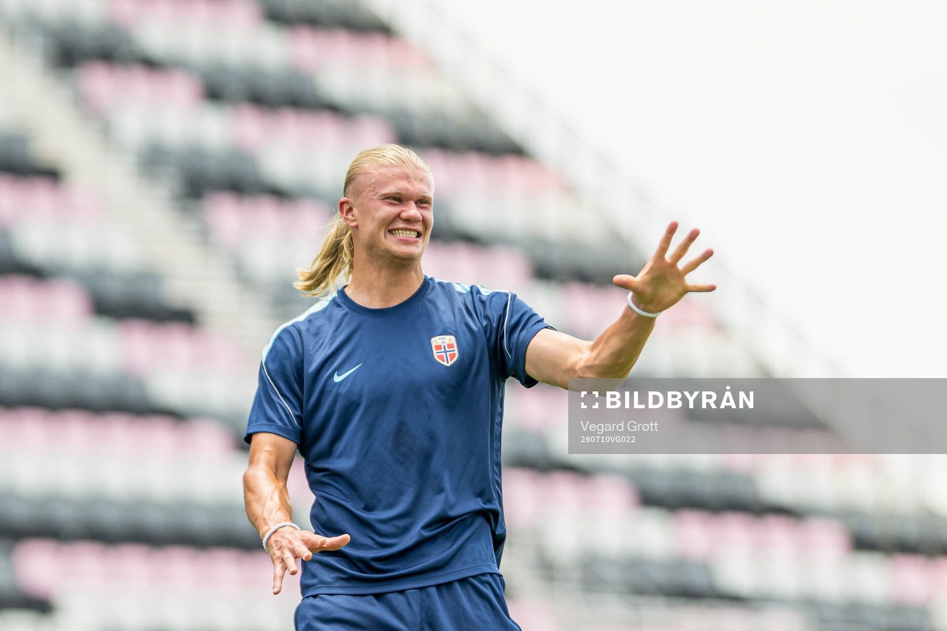 Erling Braut Haaland of the Norwegian national football