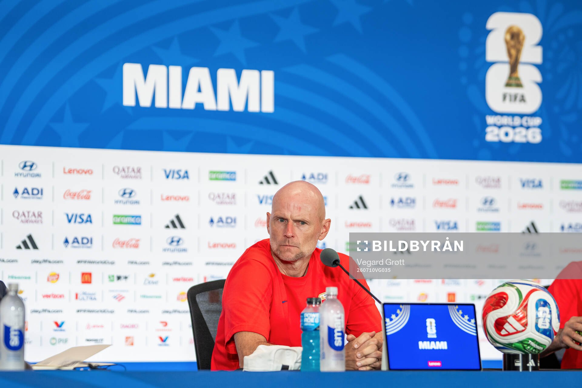 Ståle Solbakken, head coach of the Norwegian national