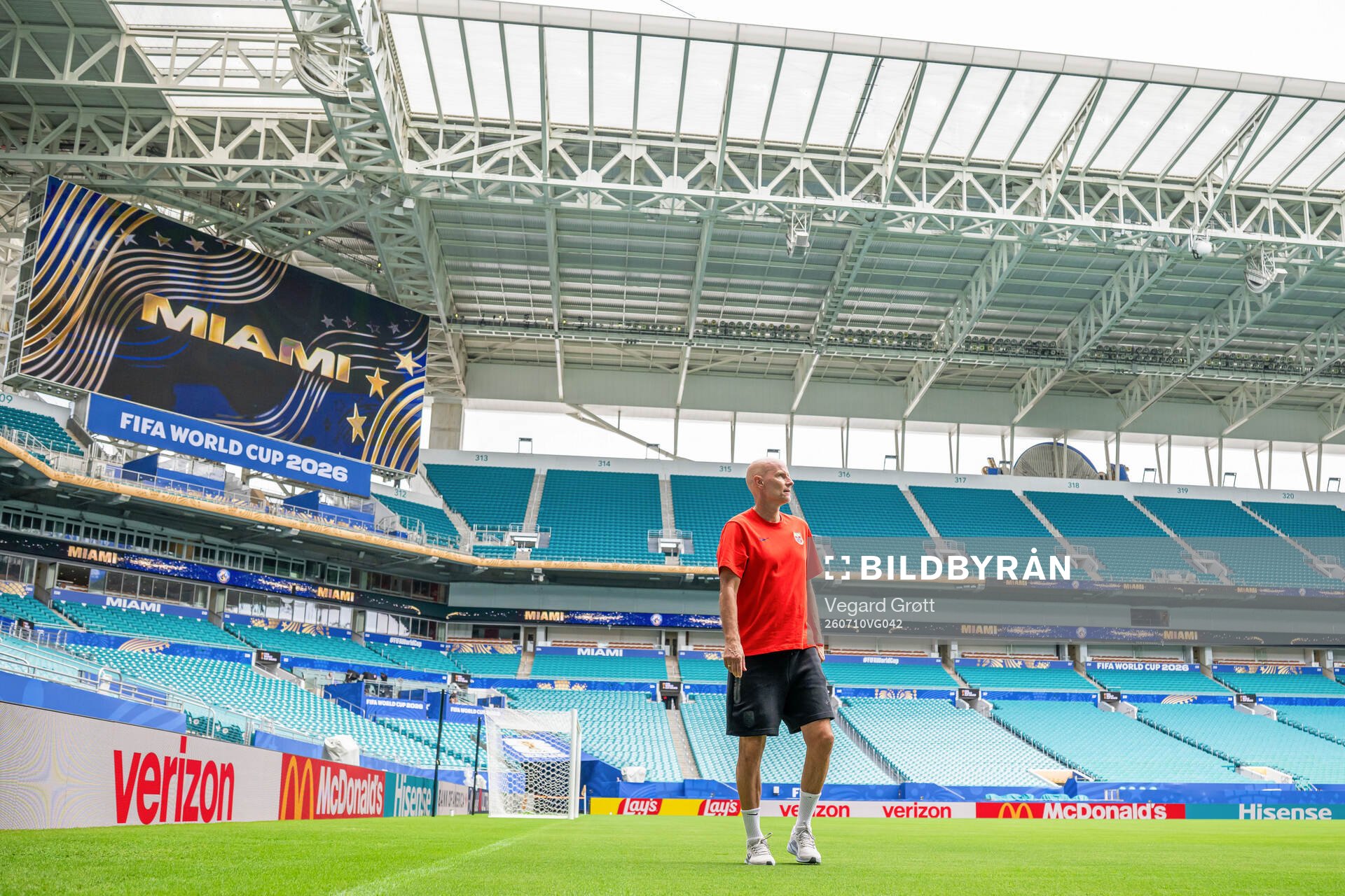 Ståle Solbakken, head coach of the Norwegian national