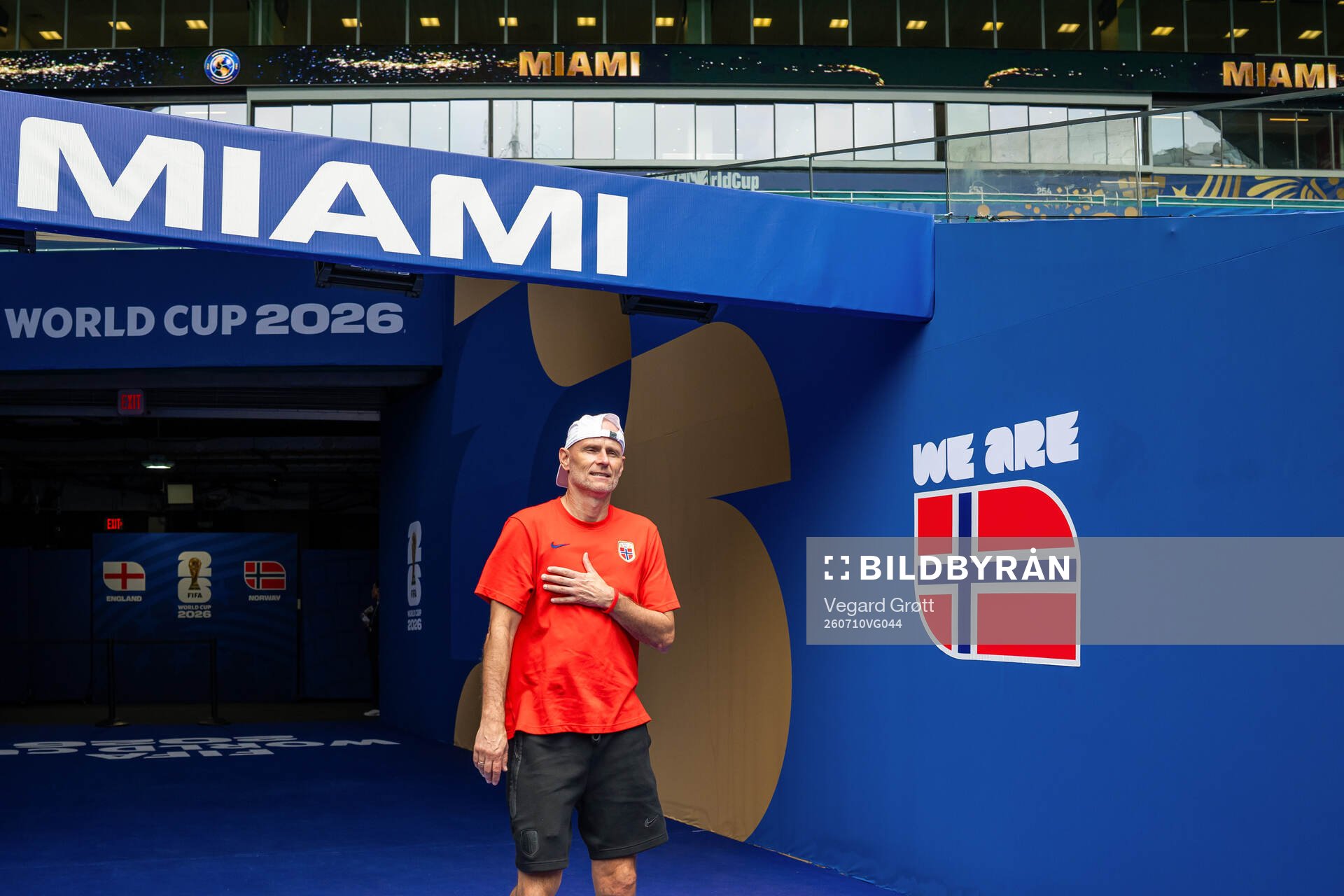 Ståle Solbakken, head coach of the Norwegian national