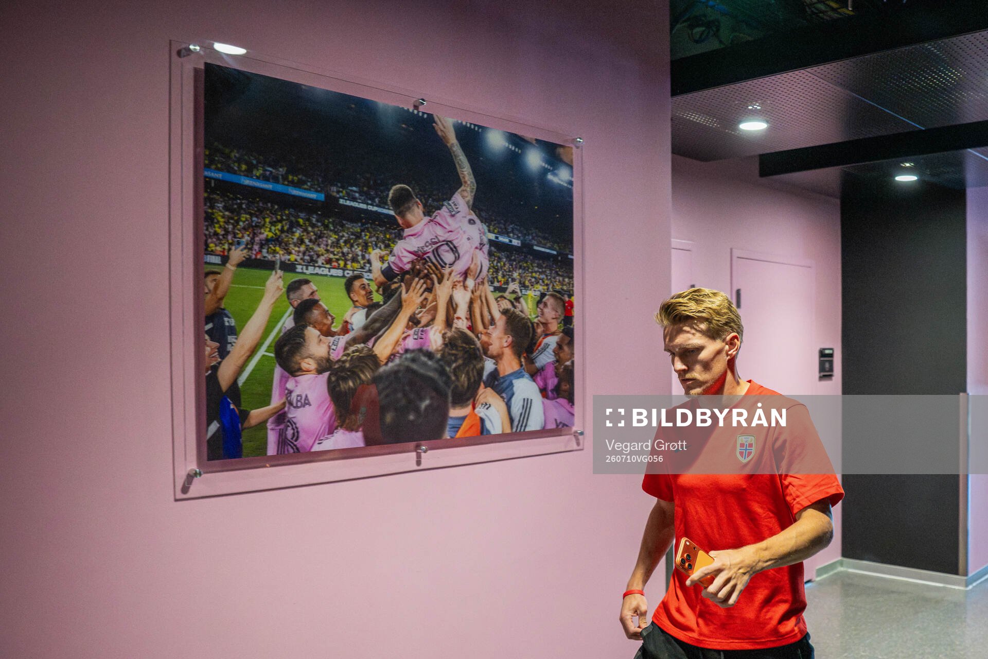Martin Ødegaard of the Norwegian national football team