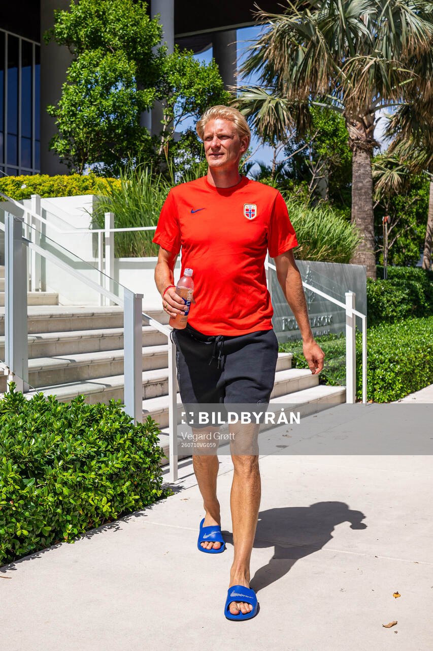 Morten Thorsby of the Norwegian national football team