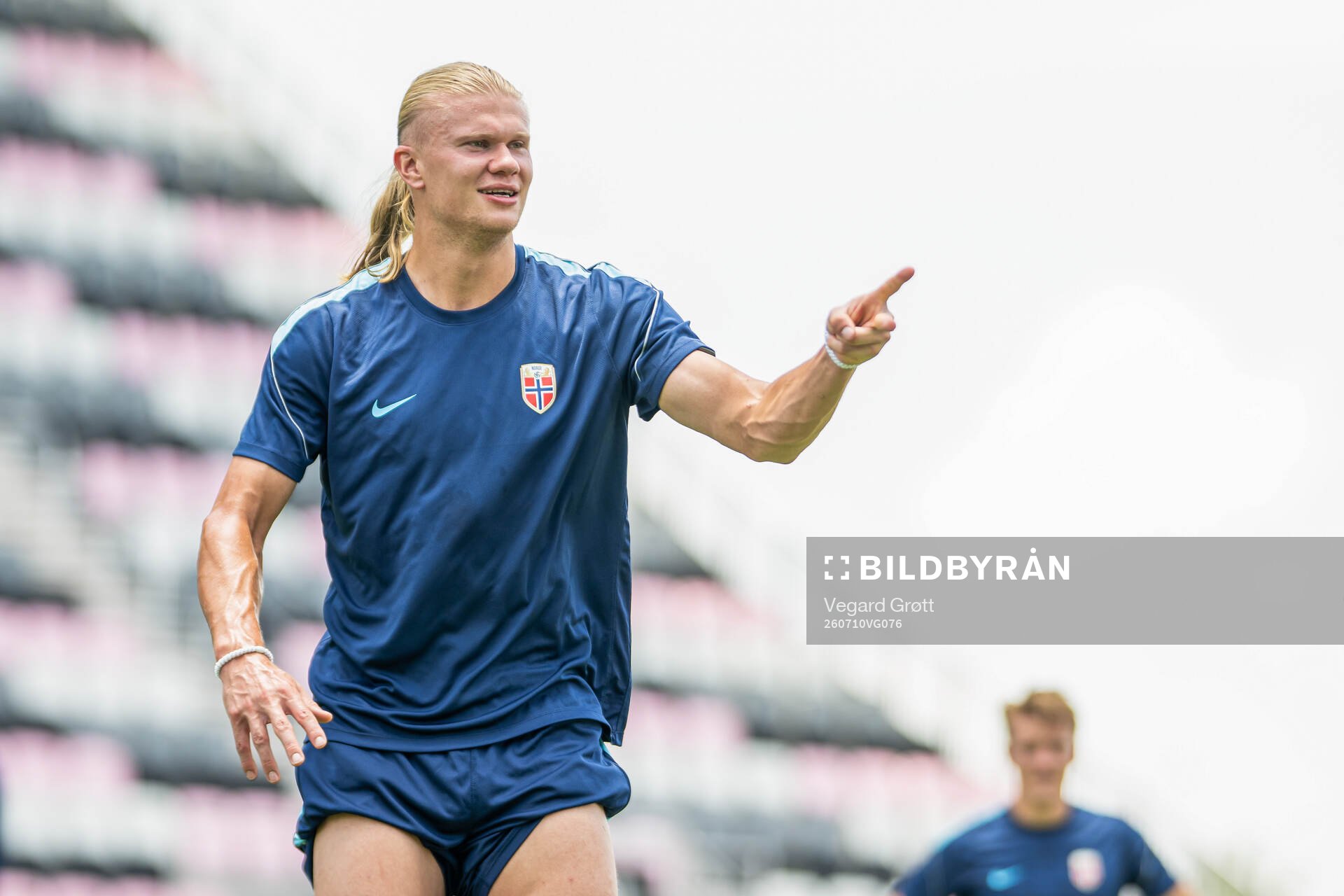 Erling Braut Haaland of the Norwegian national football