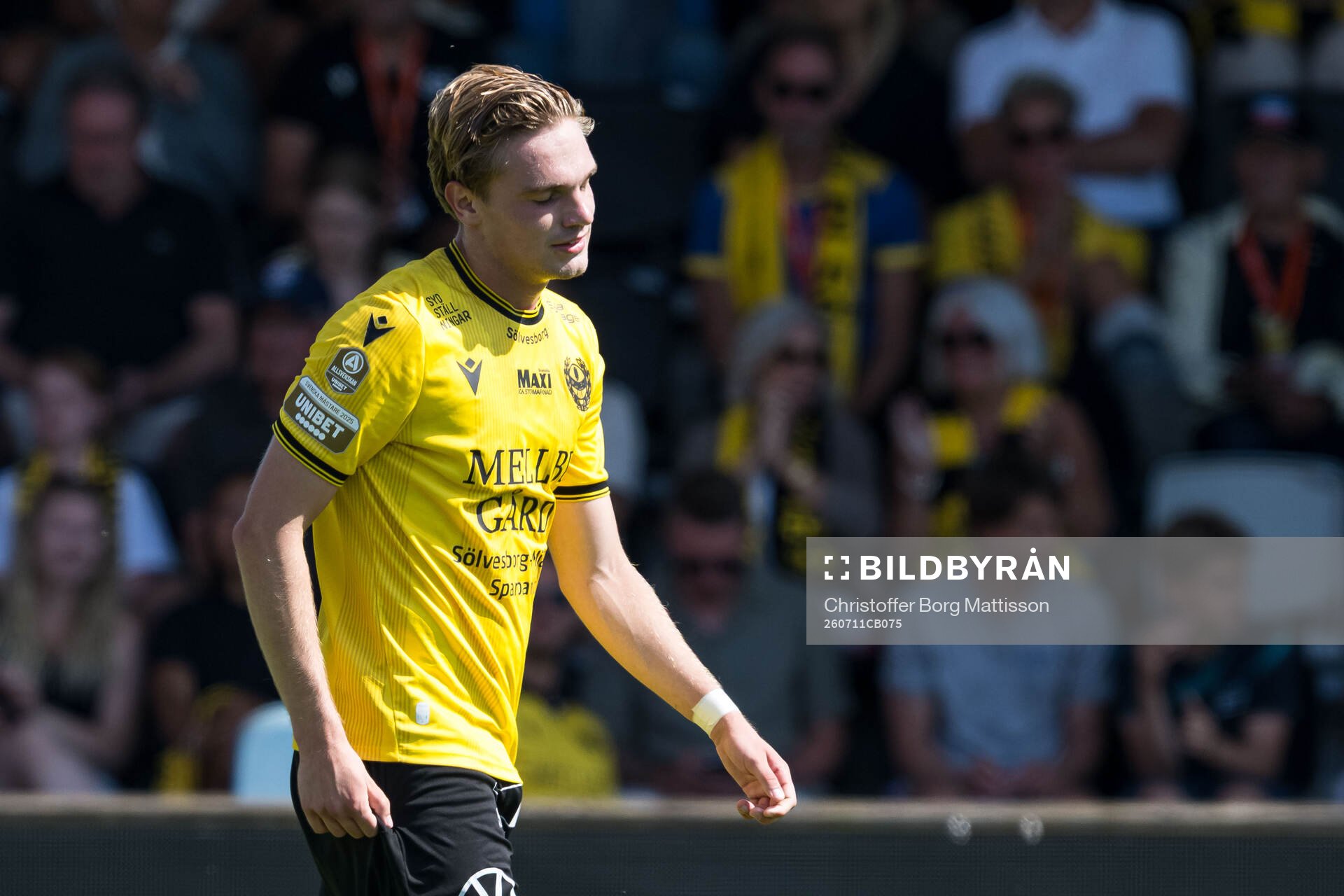 Mjällbys Jeppe Kjaer deppar