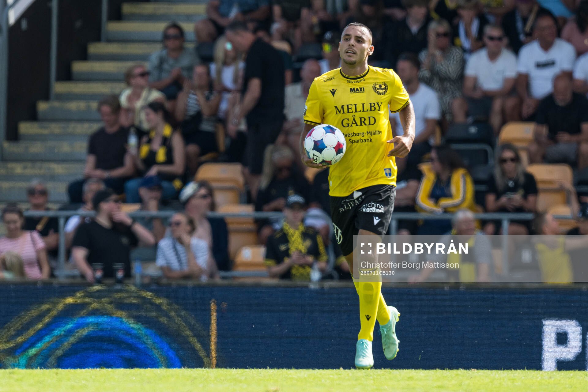 Mjällbys Ali Youssef jublar