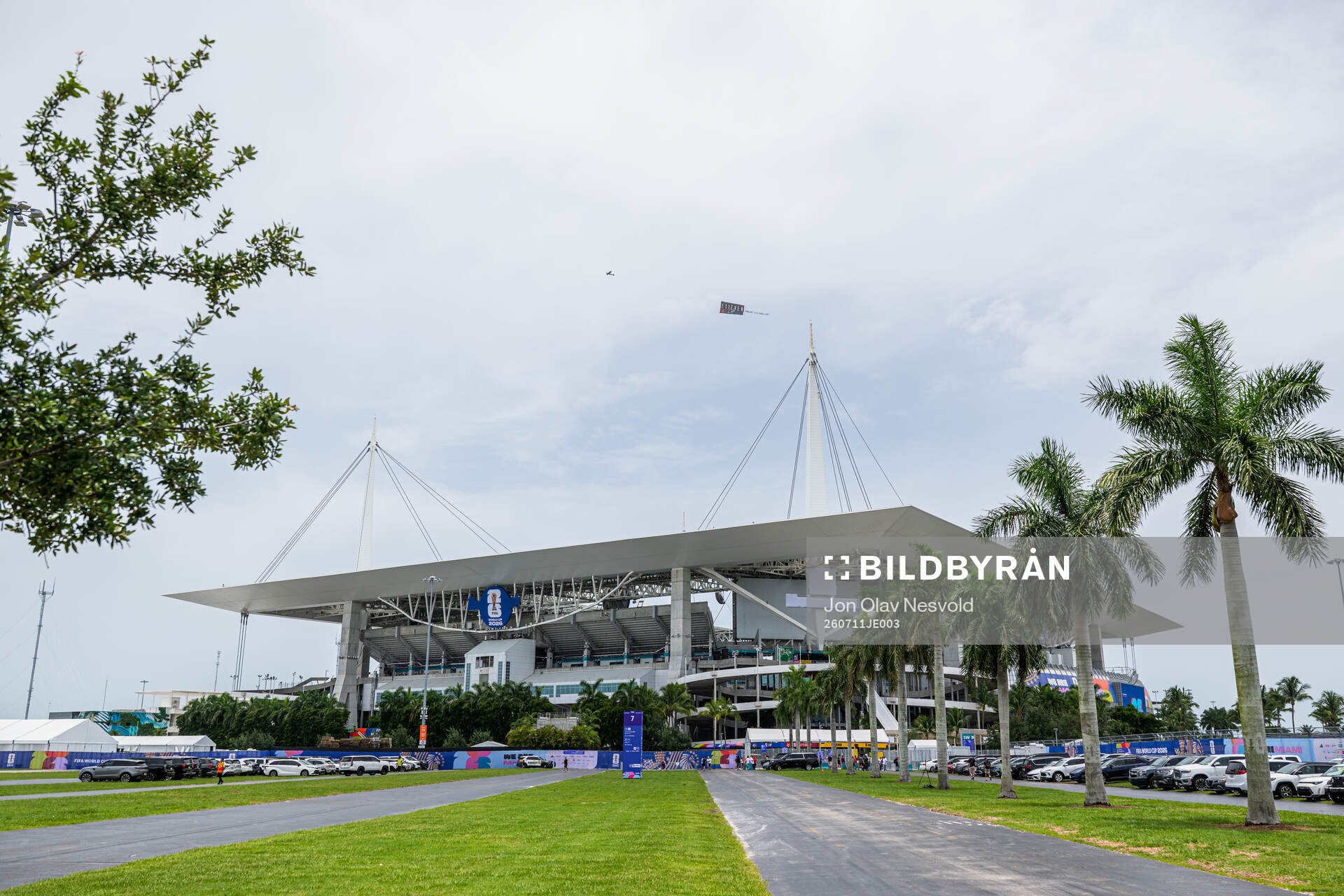 Exterior view of Miami Stadium