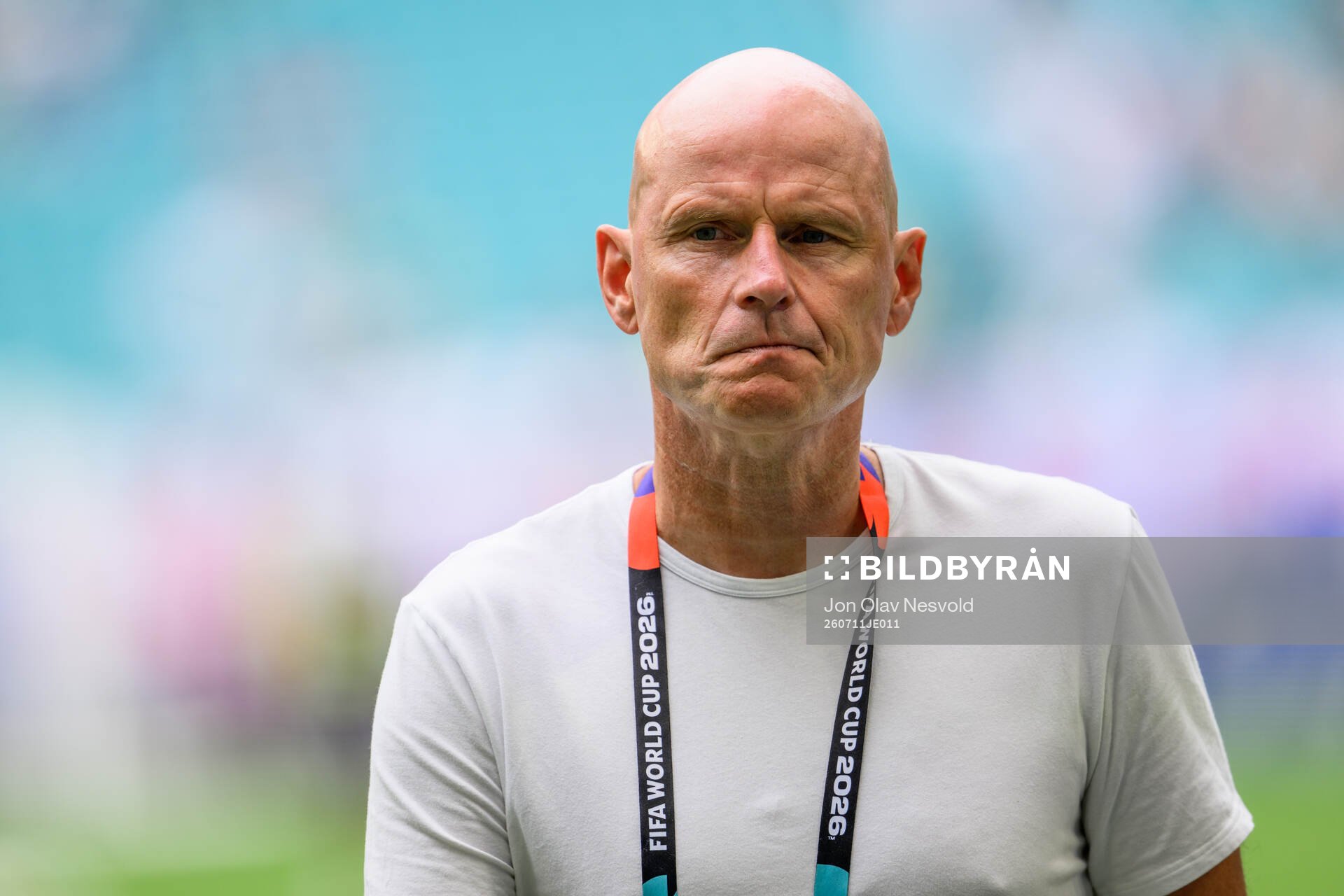 Head coach Ståle Solbakken of Norway