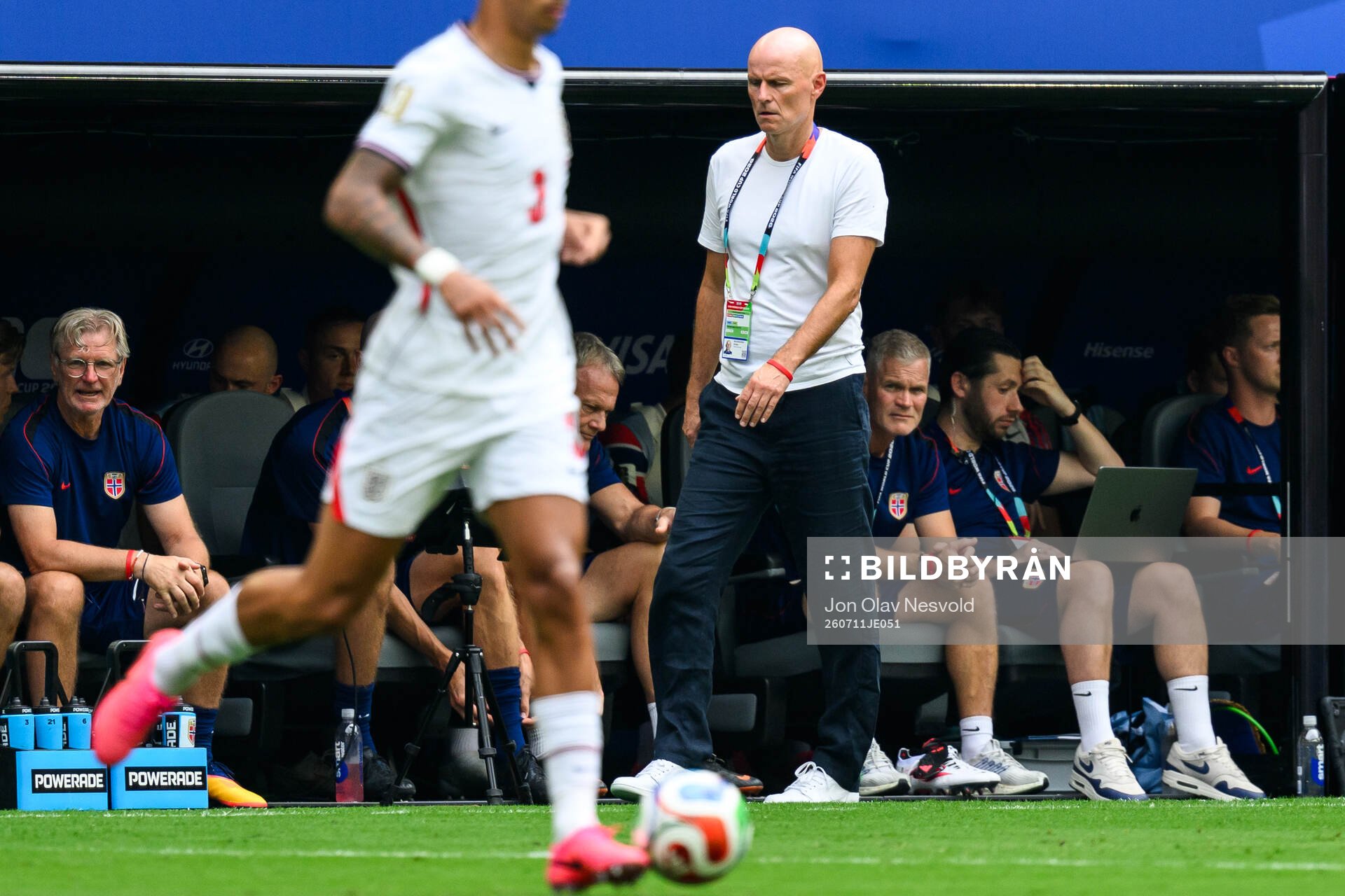 Head coach Ståle Solbakken of Norway