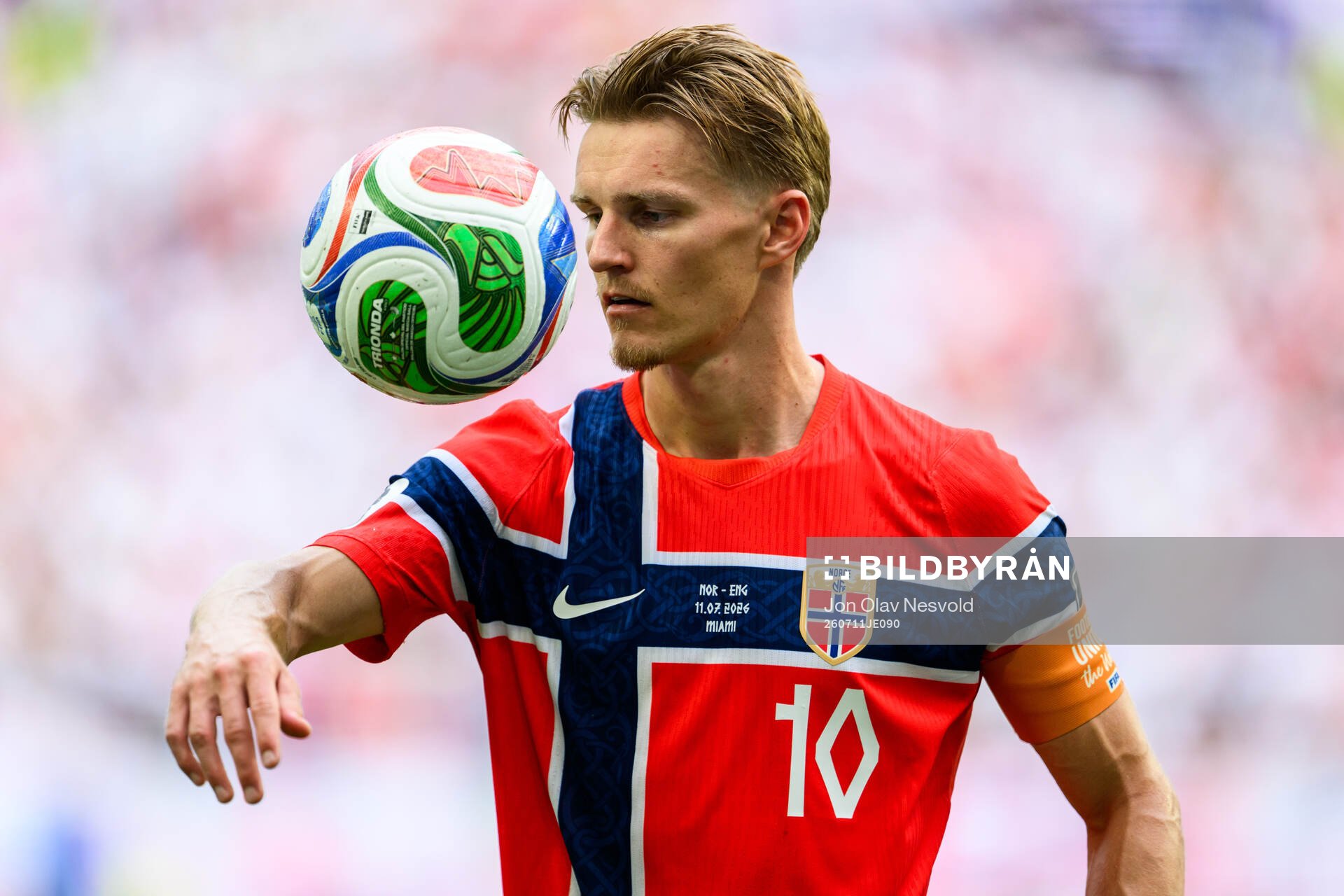 Martin Ødegaard of Norway