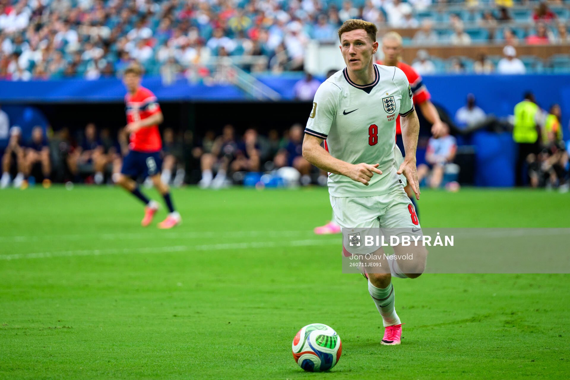 Elliot Anderson of England