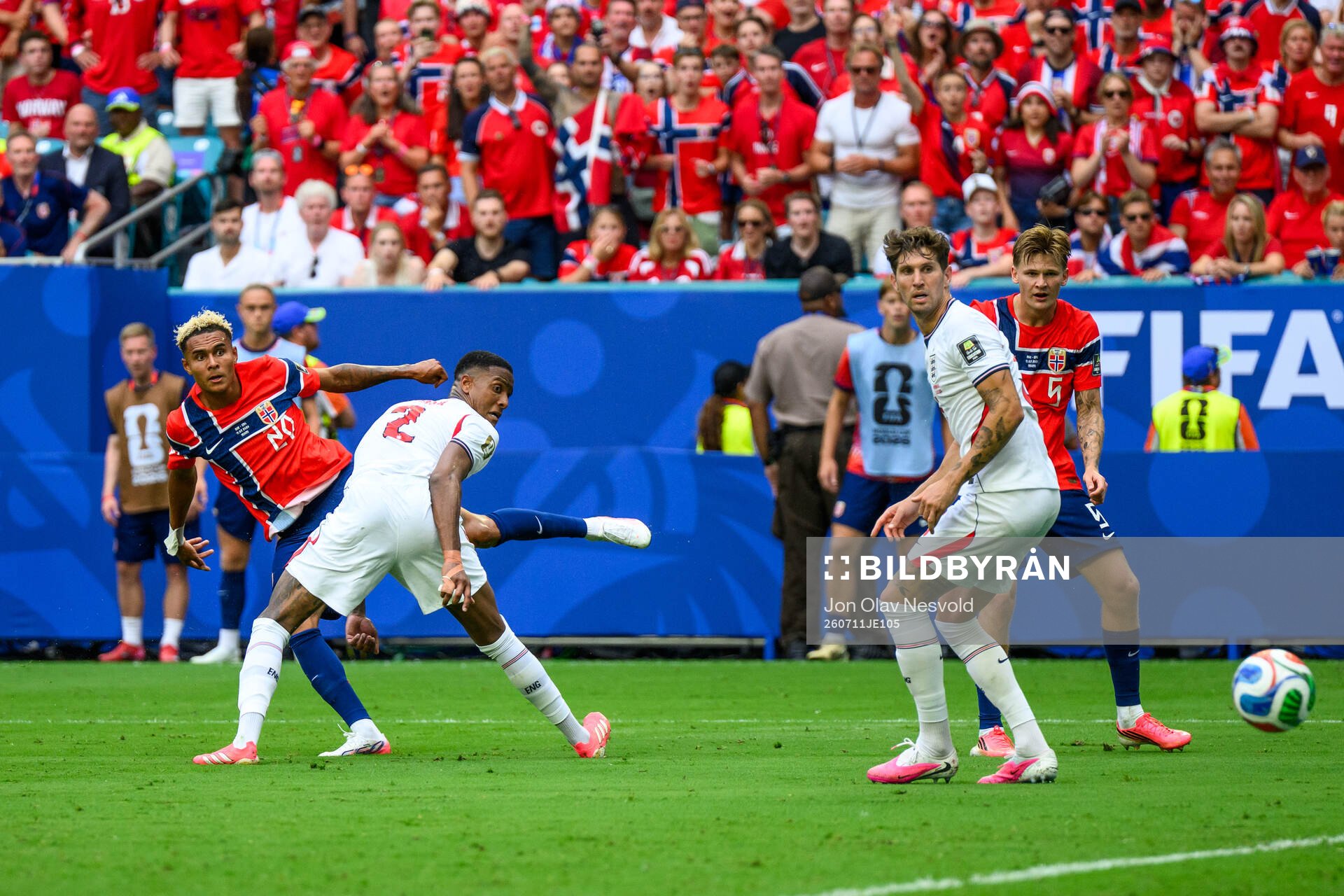Antonio Nusa of Norway