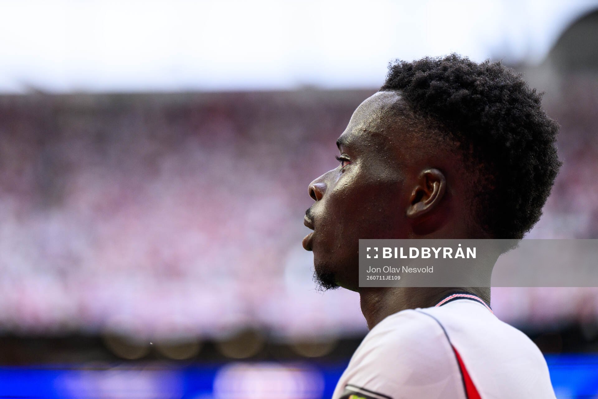 Bukayo Saka of England