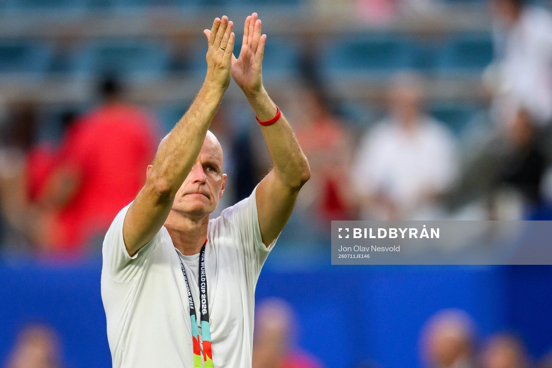 Head coach Ståle Solbakken of Norway