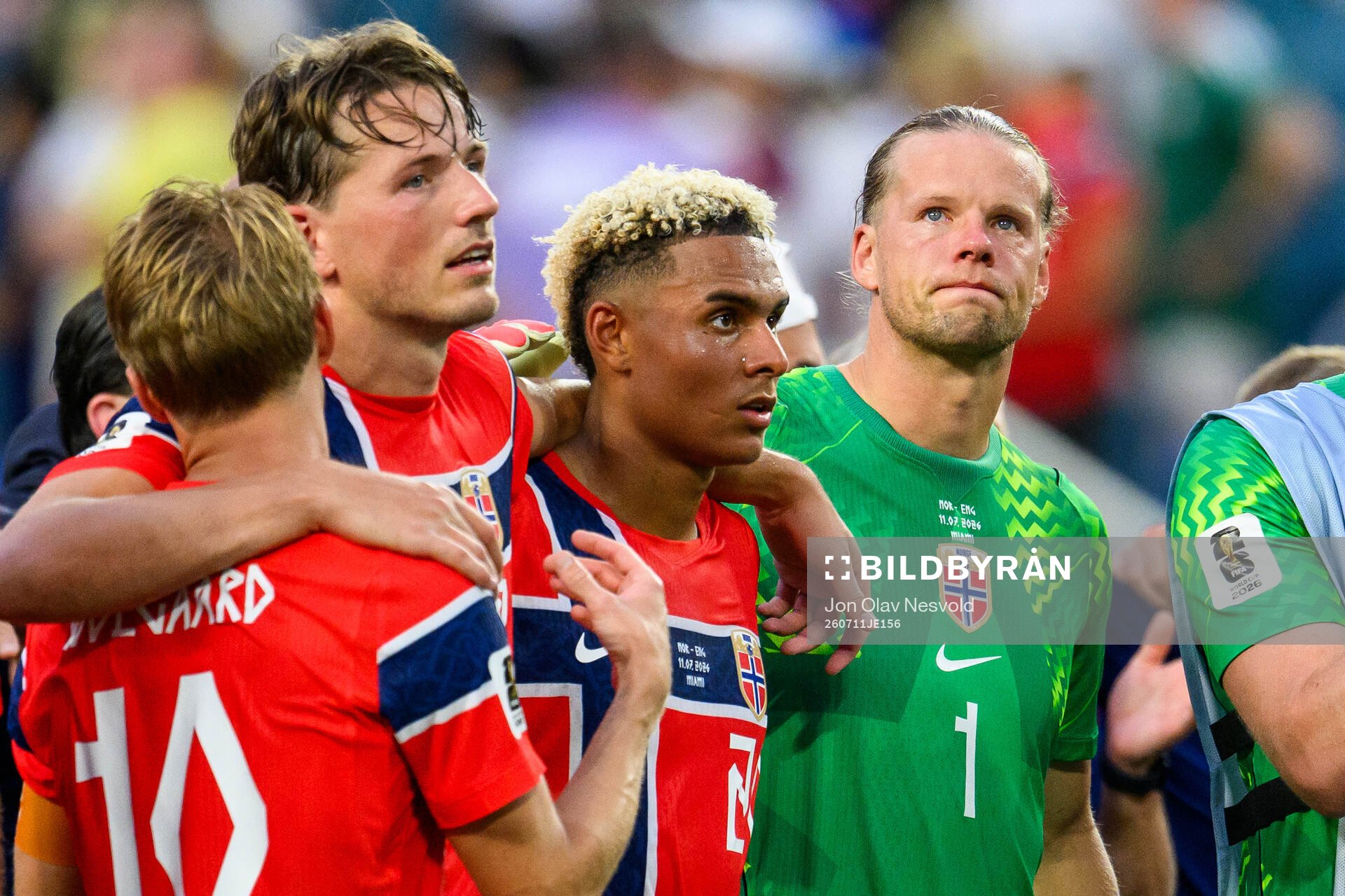 goalkeeper Ørjan Nyland of Norway