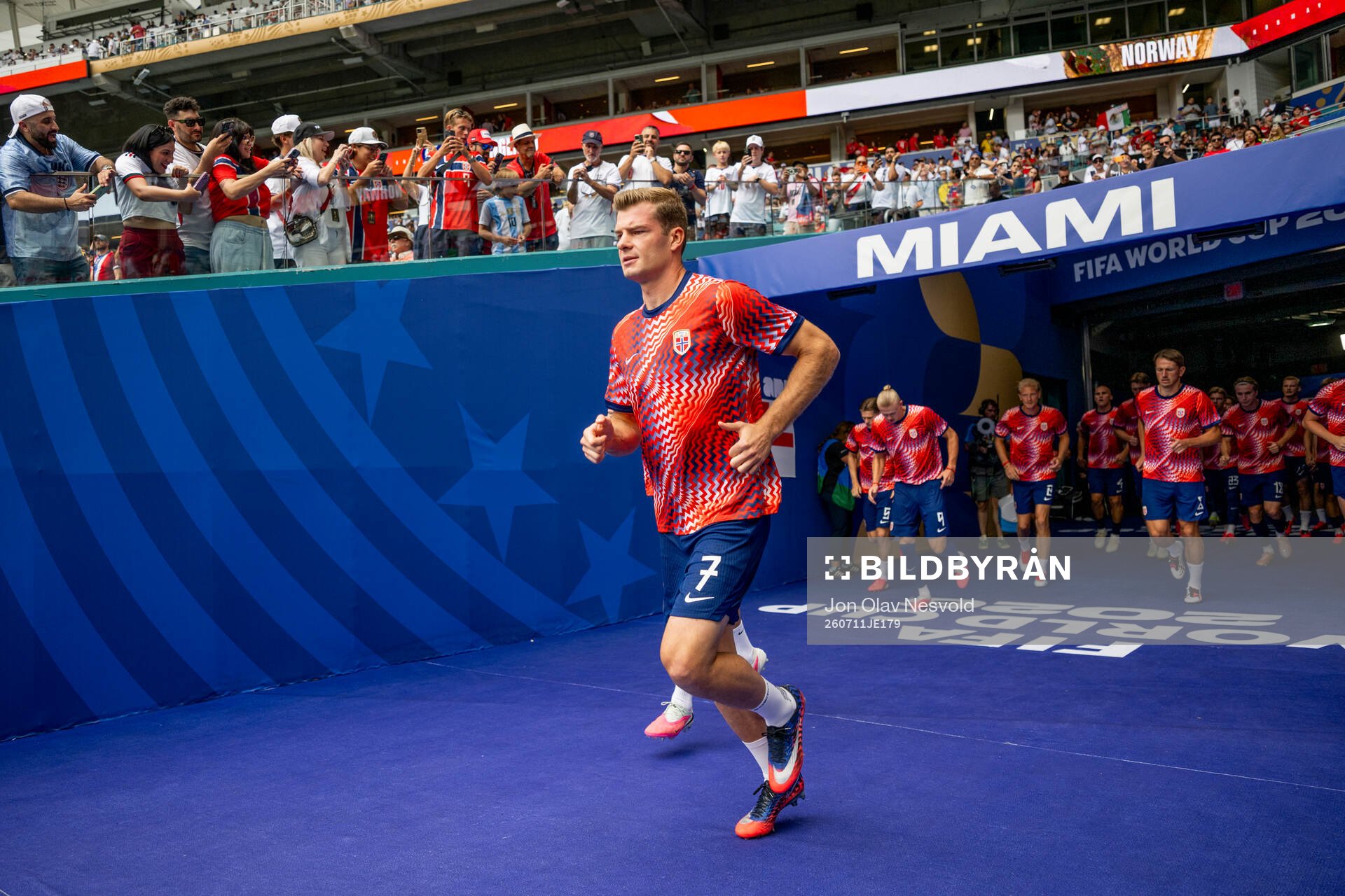 Alexander Sørloth of Norway