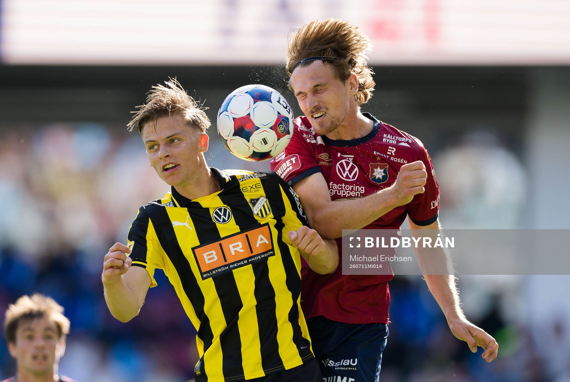 Häckens Adrian Svanbäck och Örgrytes Christoffer Styffe