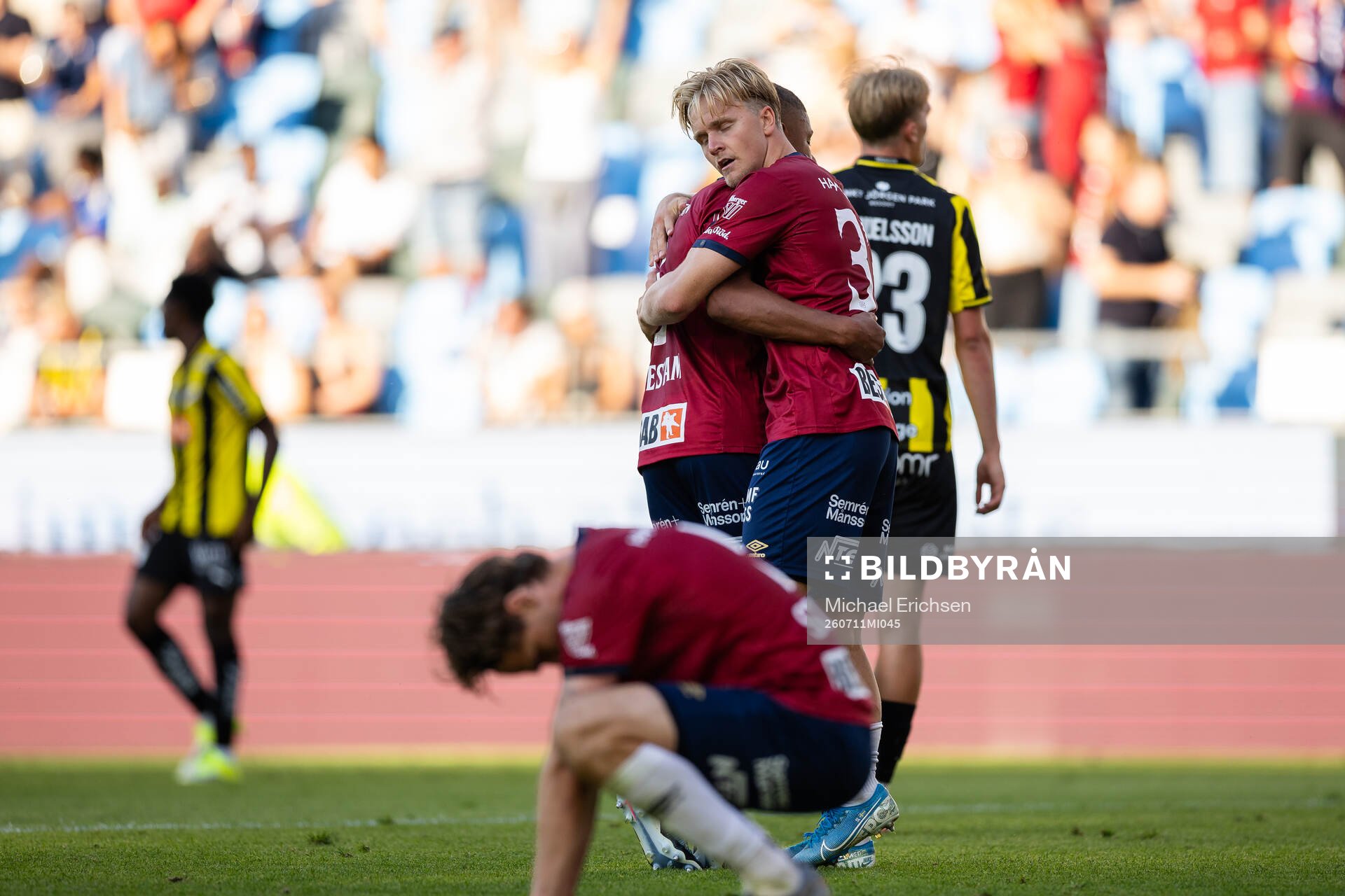 Örgrytes Sebastian Lagerlund och Mikael Dyrestam  jublar