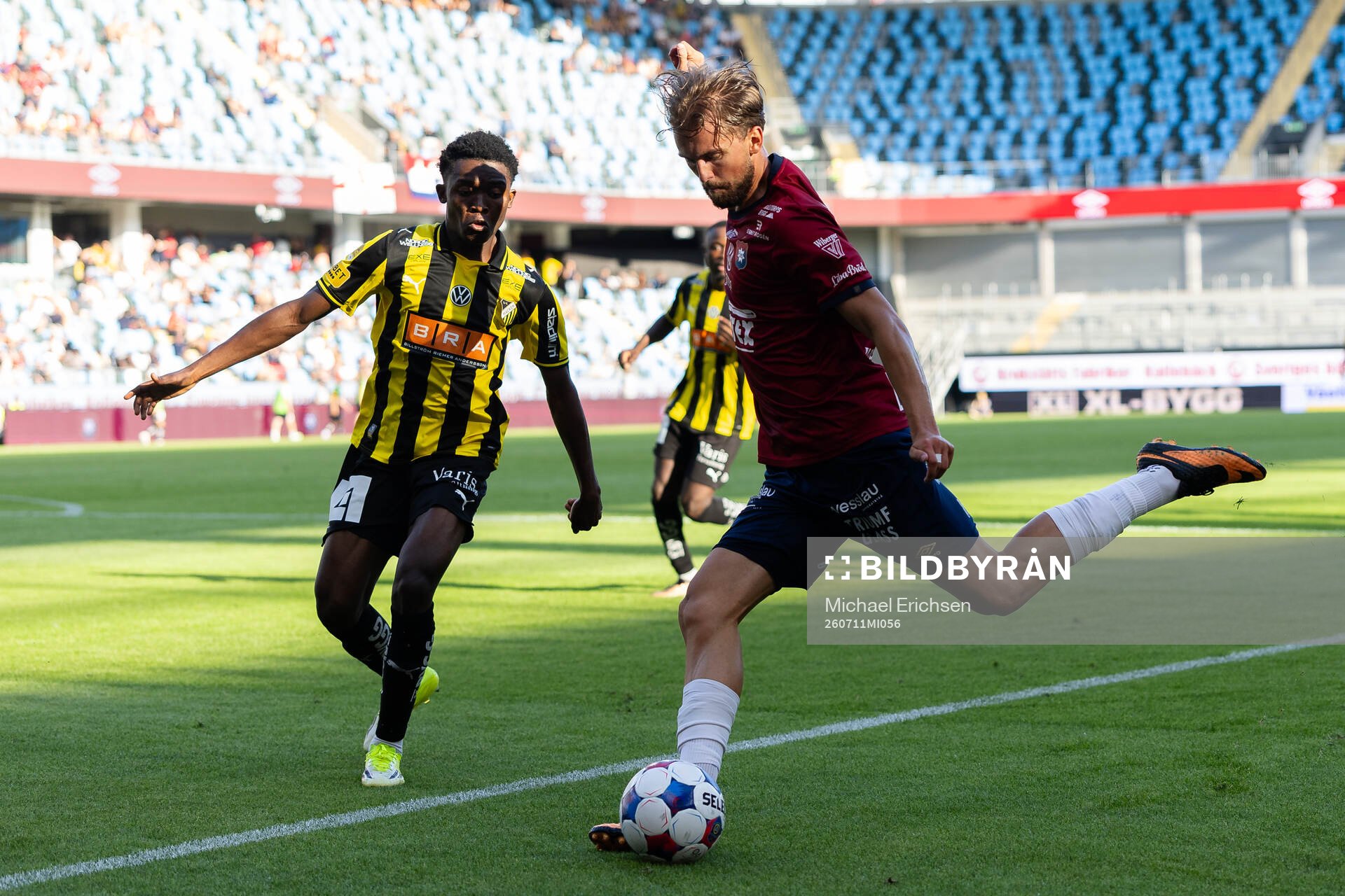 Häckens Abdoulaye Doumbia och Örgrytes William Hofvander