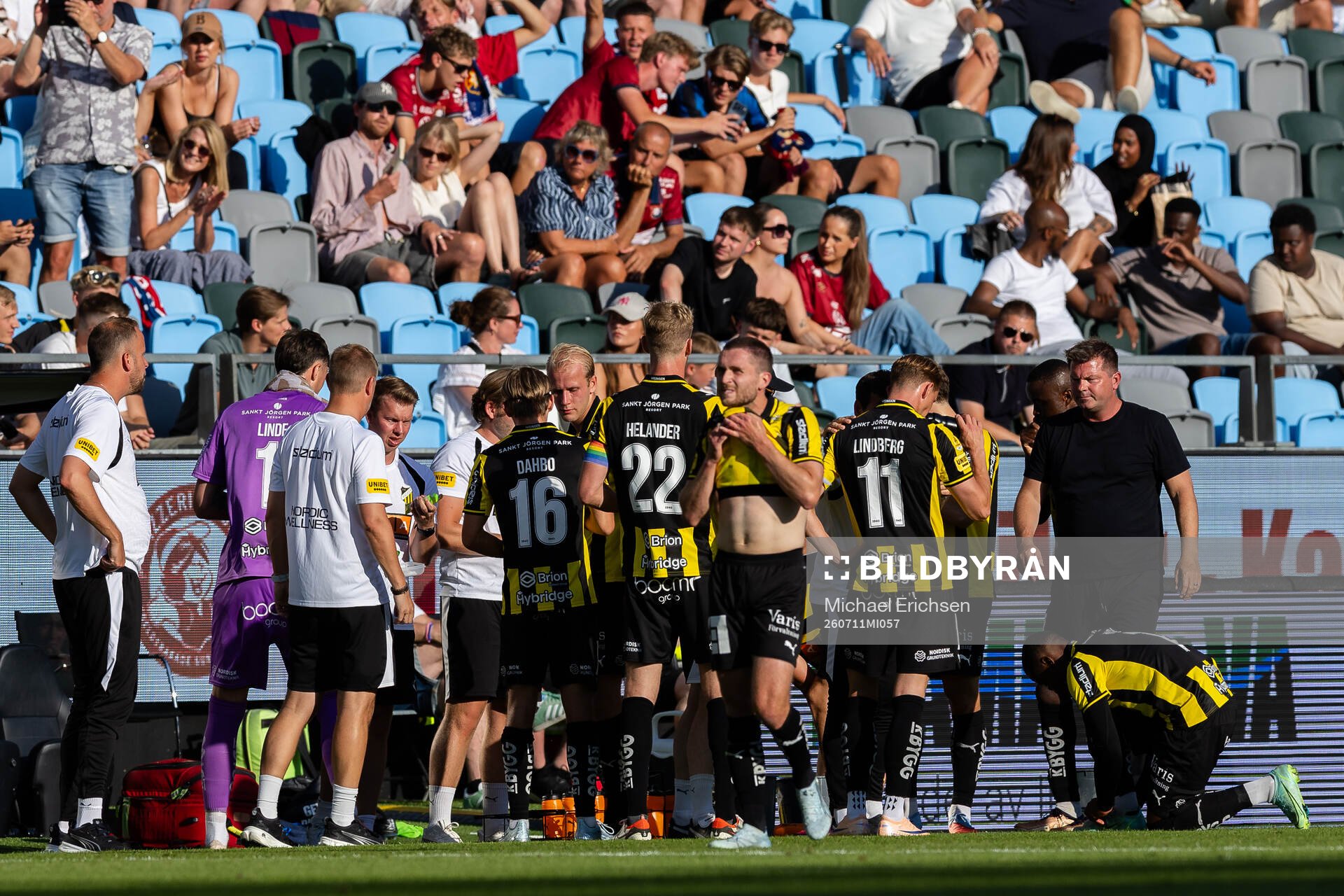 Häckens spelare samlade