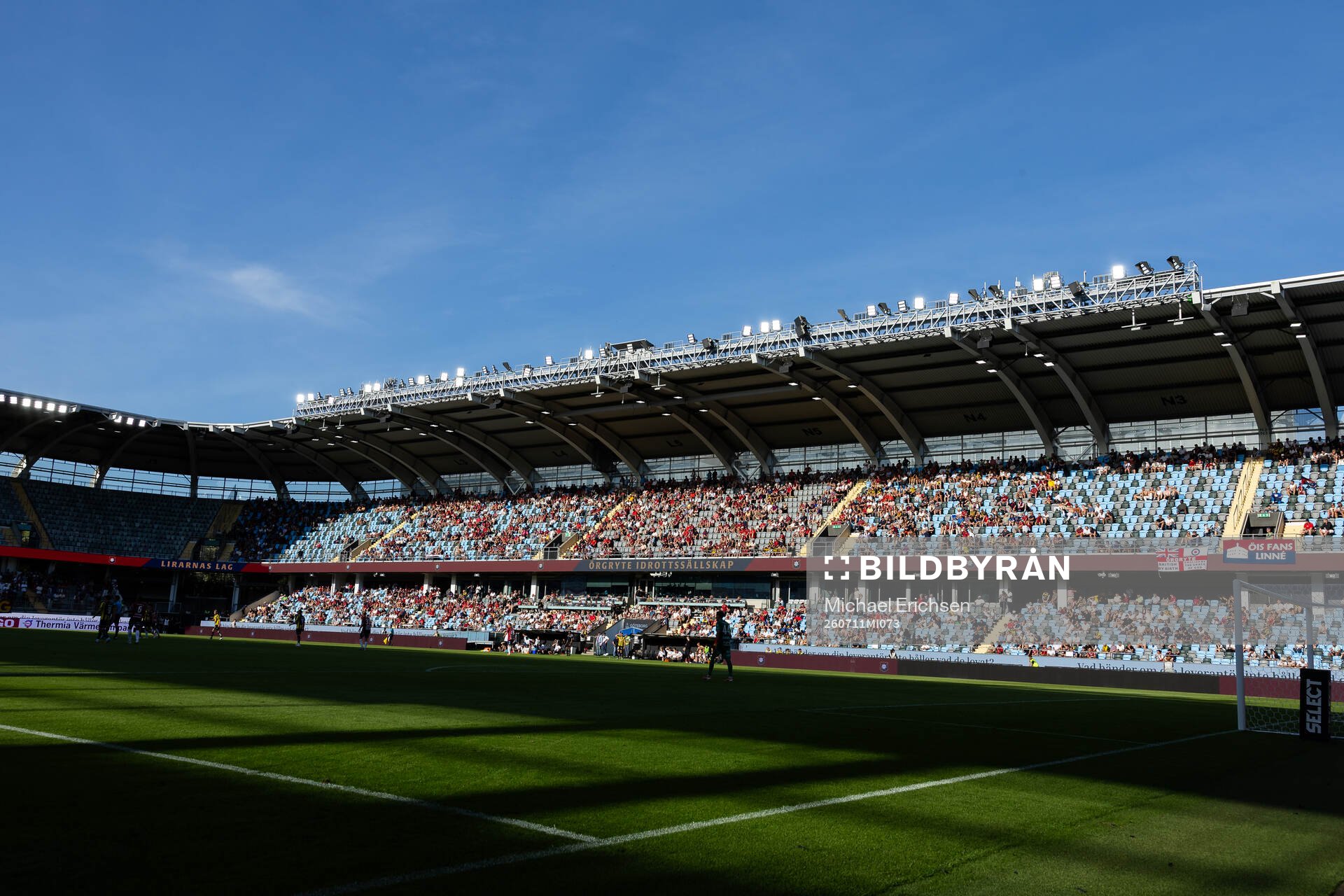 Vy över Gamla Ullevi