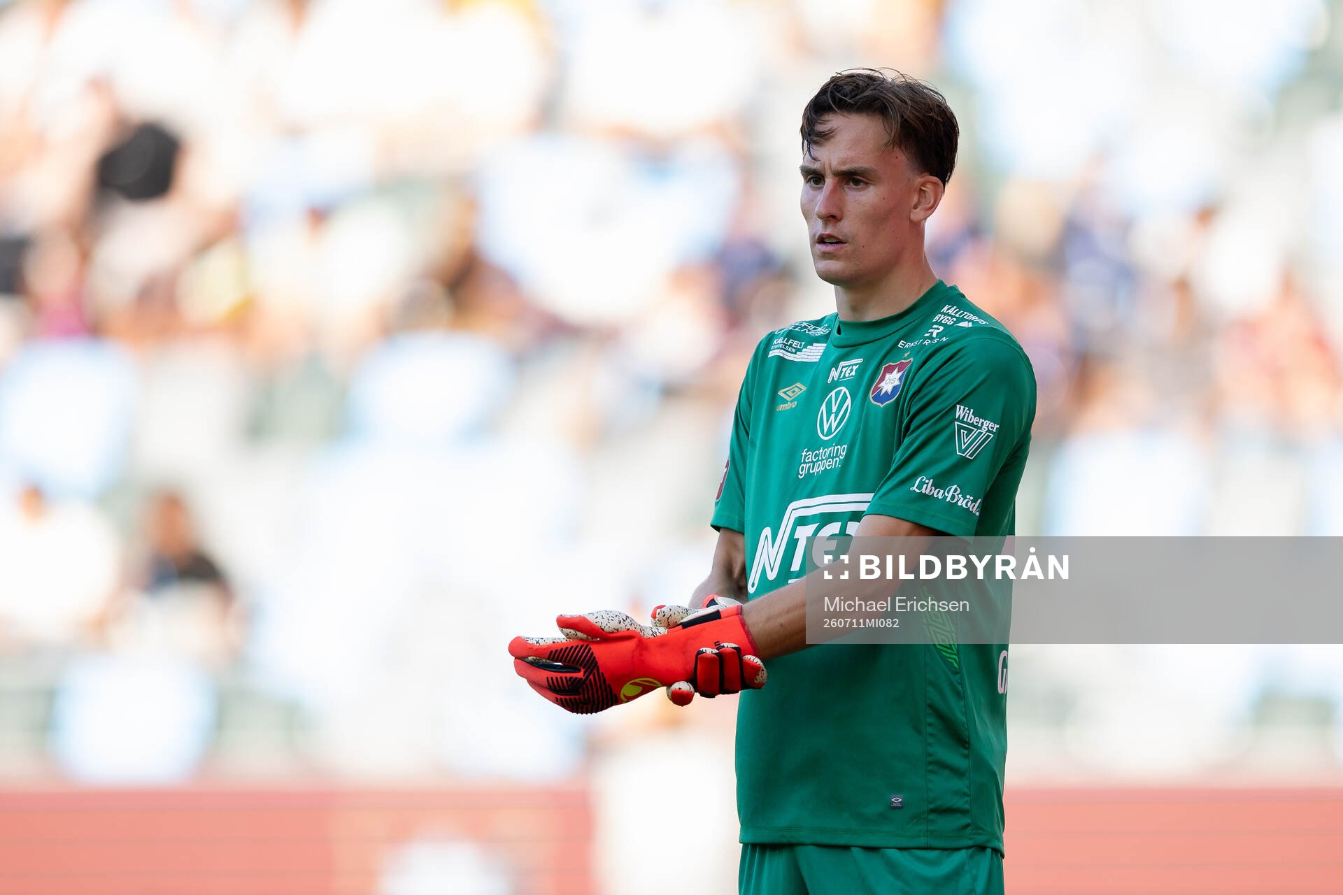 Örgrytes målvakt Hampus Gustafsson