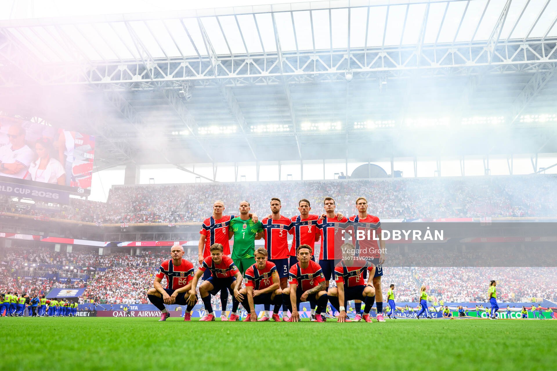 Erling Braut Haaland, goalkeeper Ørjan Nyland, Kristoffer