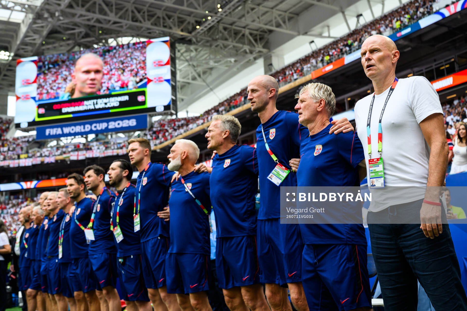 Head coach Ståle Solbakken of Norway
