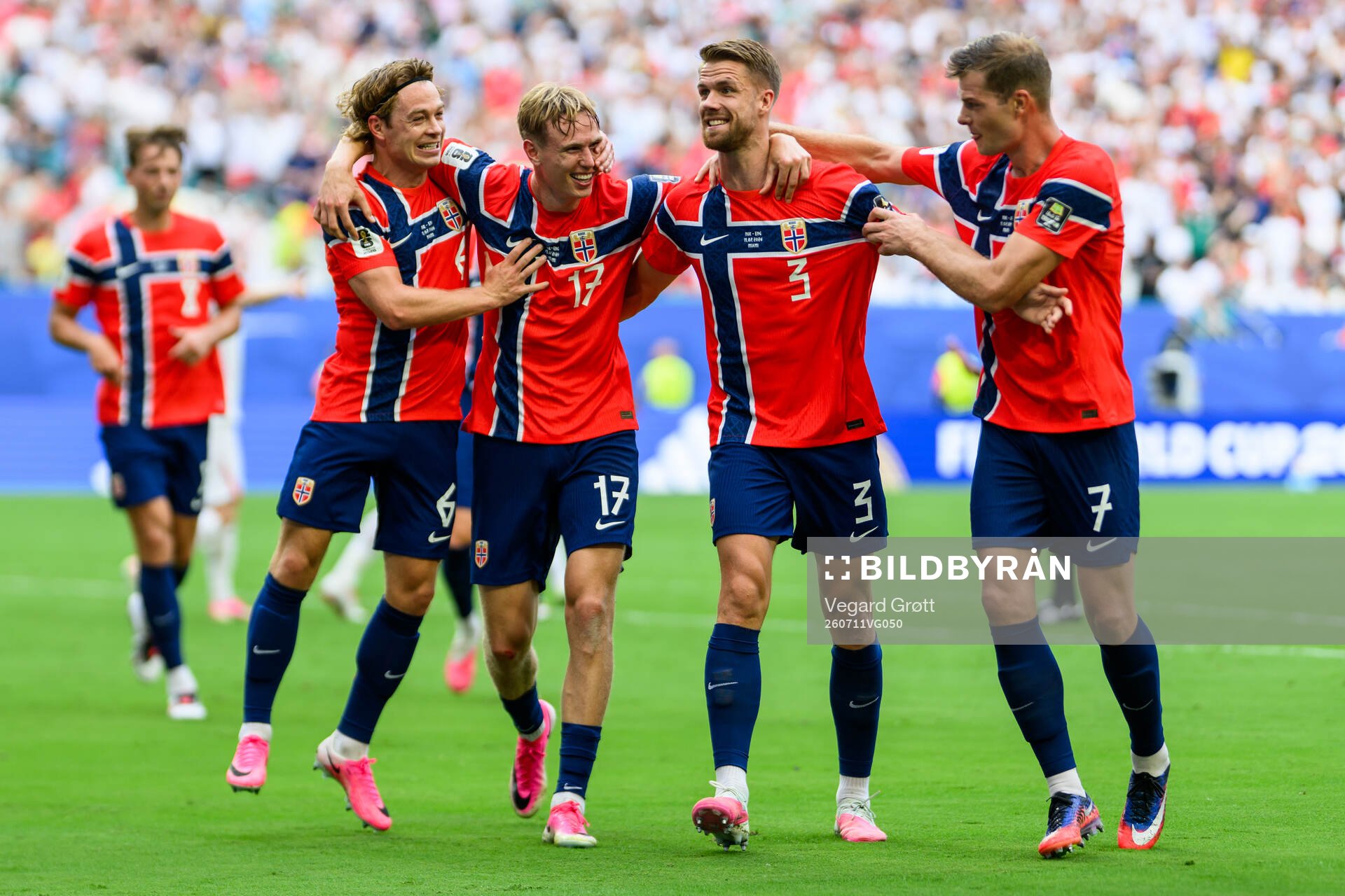 Patrick Berg, Torbjørn Lysaker Heggem, Kristoffer Ajer and