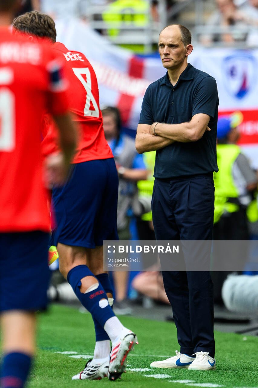 Head coach Thomas Tuchel of England
