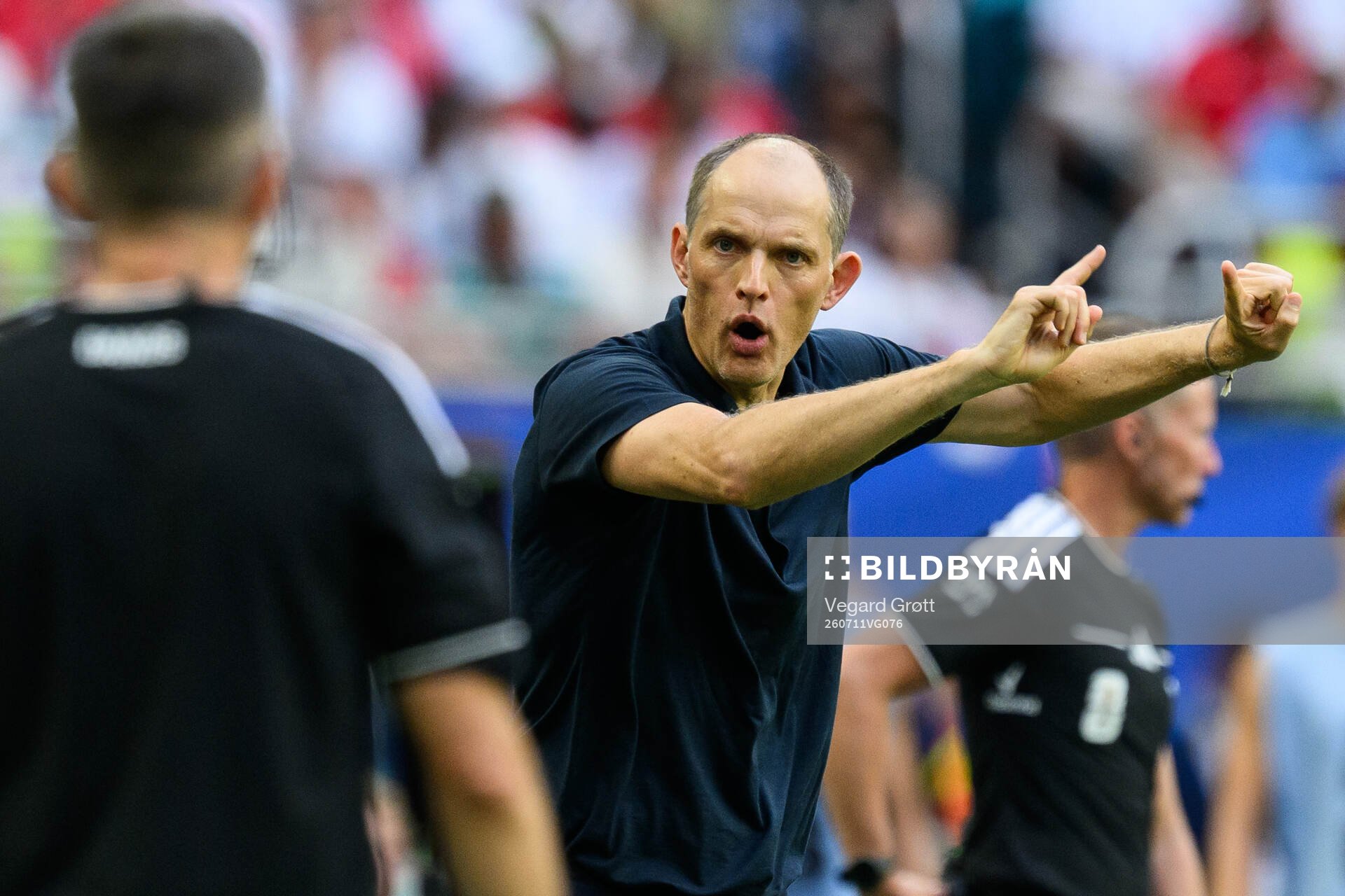 Head coach Thomas Tuchel of England