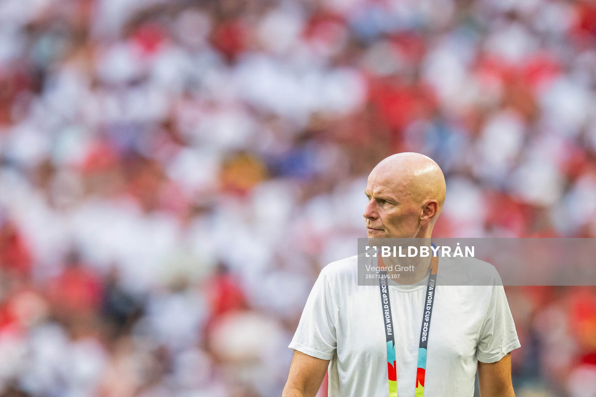 Head coach Ståle Solbakken of Norway