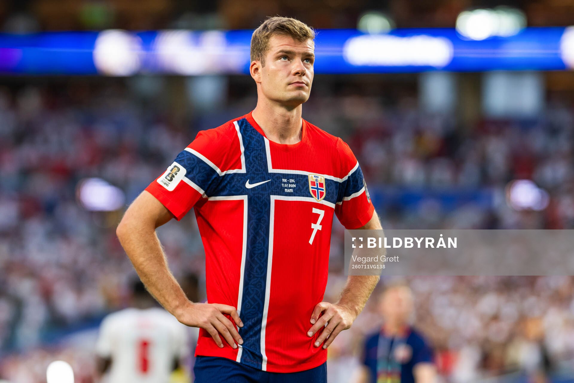 Alexander Sørloth of Norway
