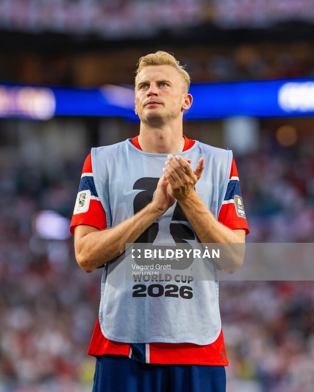 Sondre Langås of Norway looks dejected
