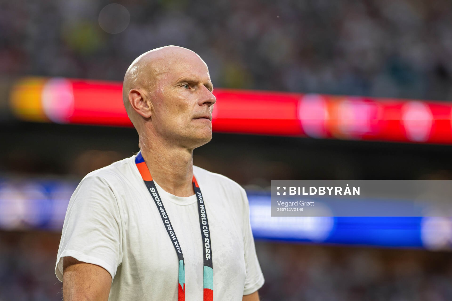 Head coach Ståle Solbakken of Norway