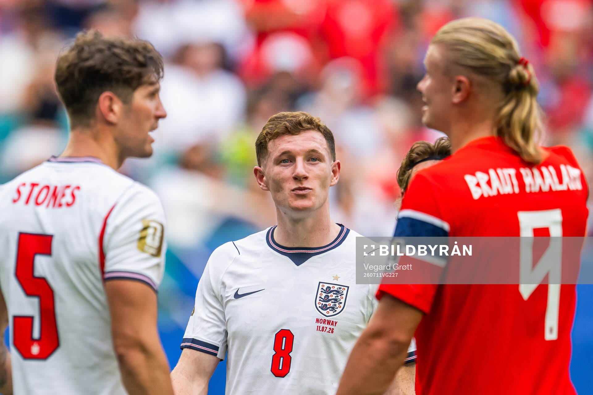 Elliot Anderson of England
