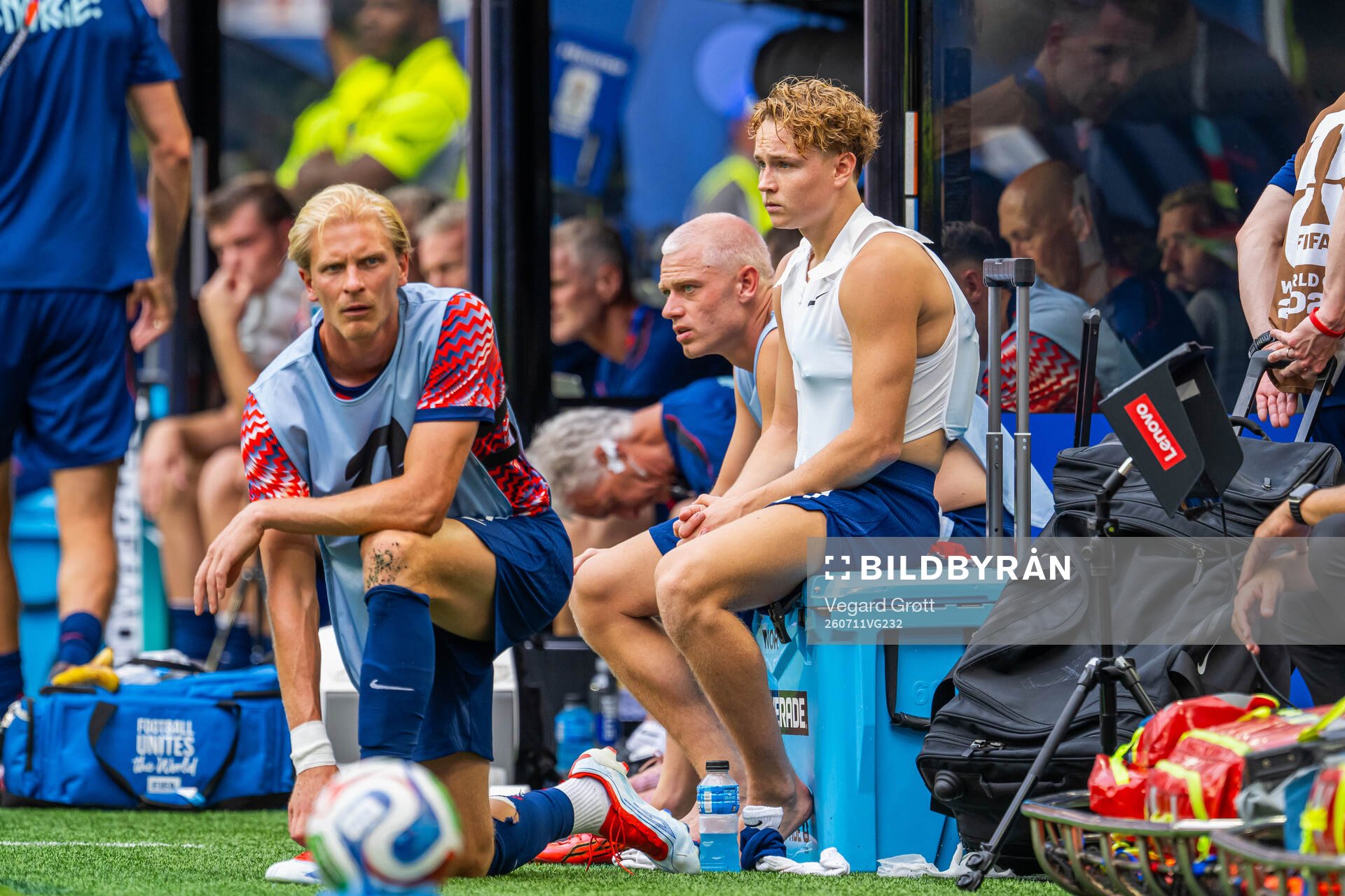Julian Ryerson and Andreas Schjelderup of Norway