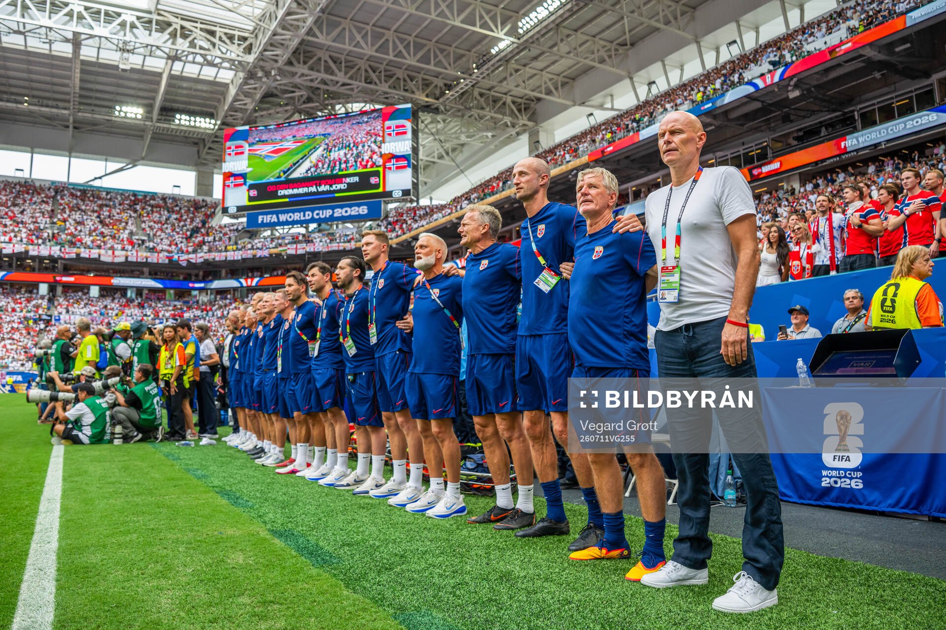 Ståle Solbakken, head coach of Norway, and his coaching