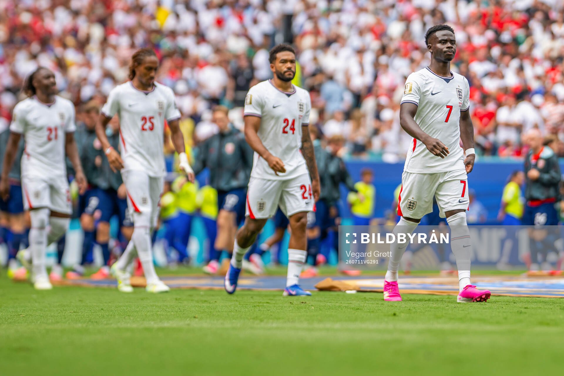 Bukayo Saka of England