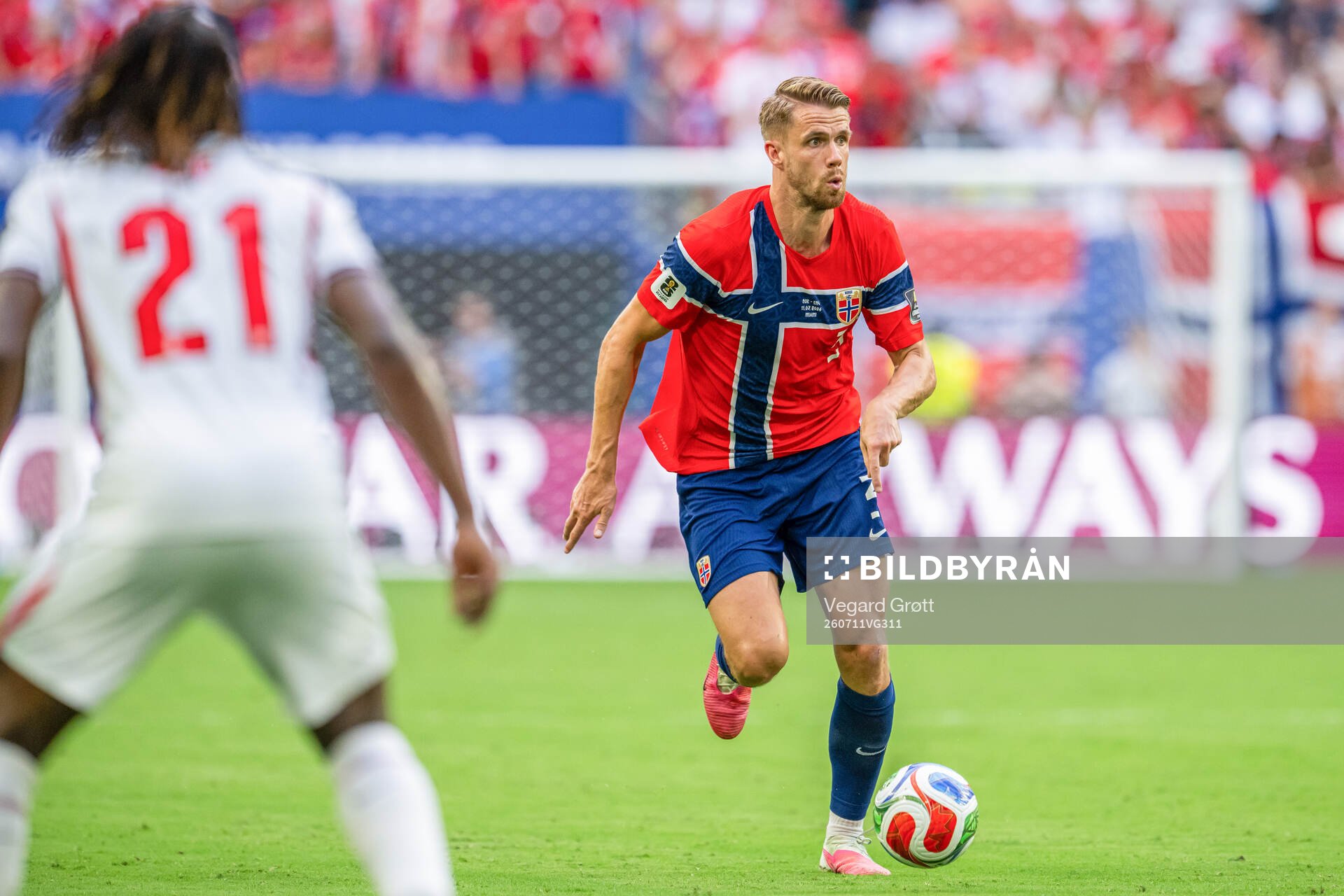 Kristoffer Ajer of Norway