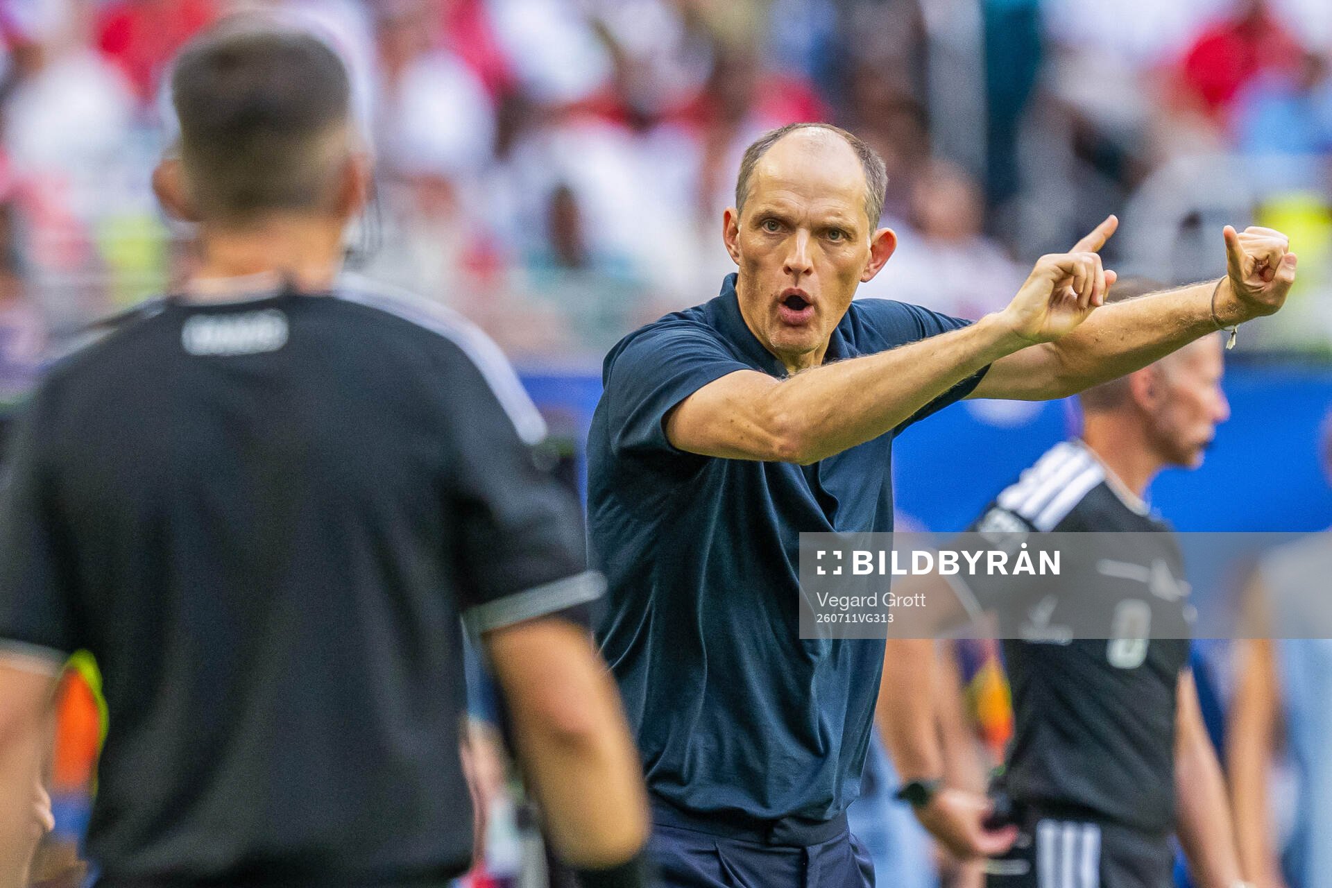 Head coach Thomas Tuchel of England
