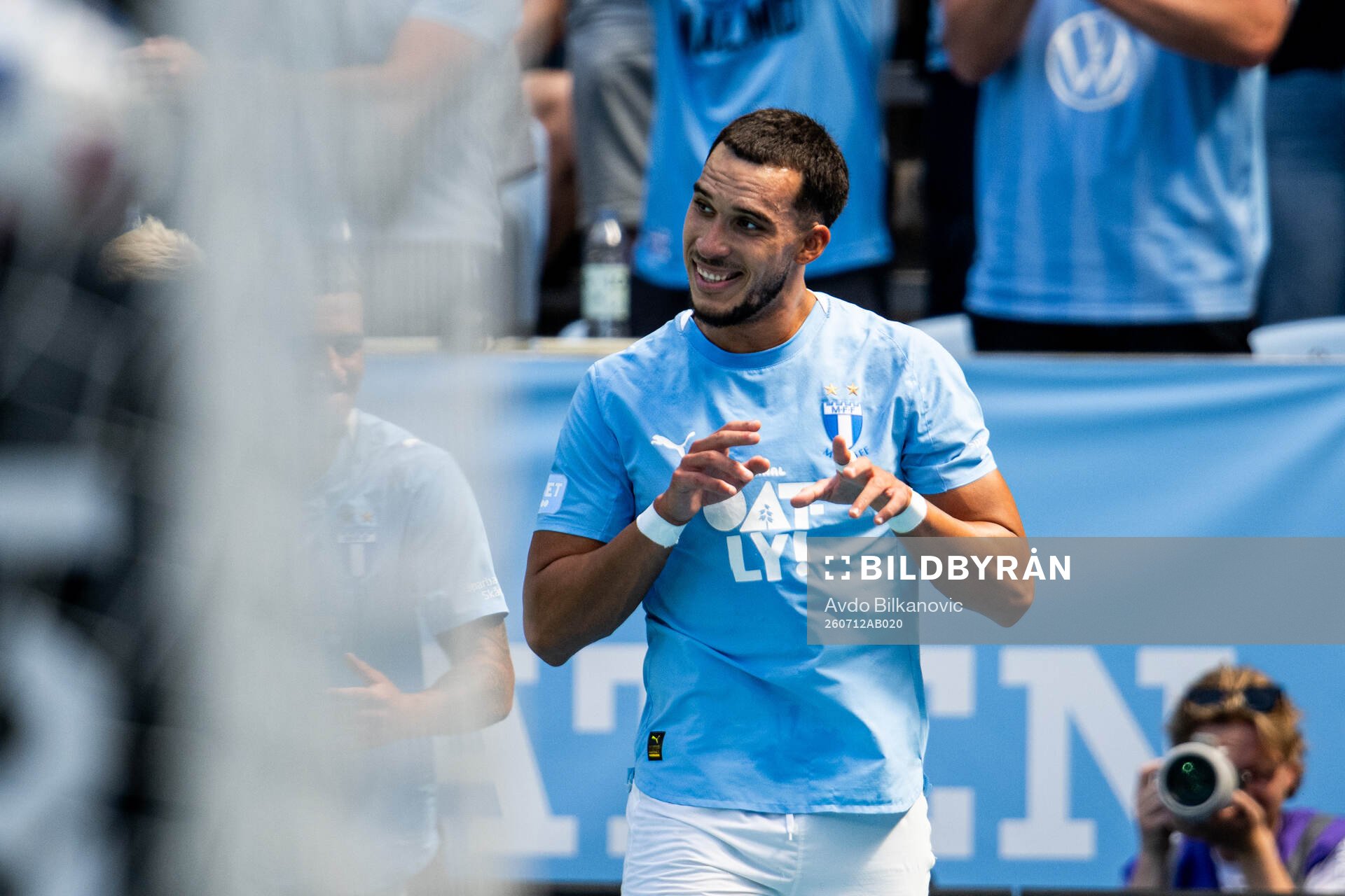 Malmö FFs Andrej Djuric jublar