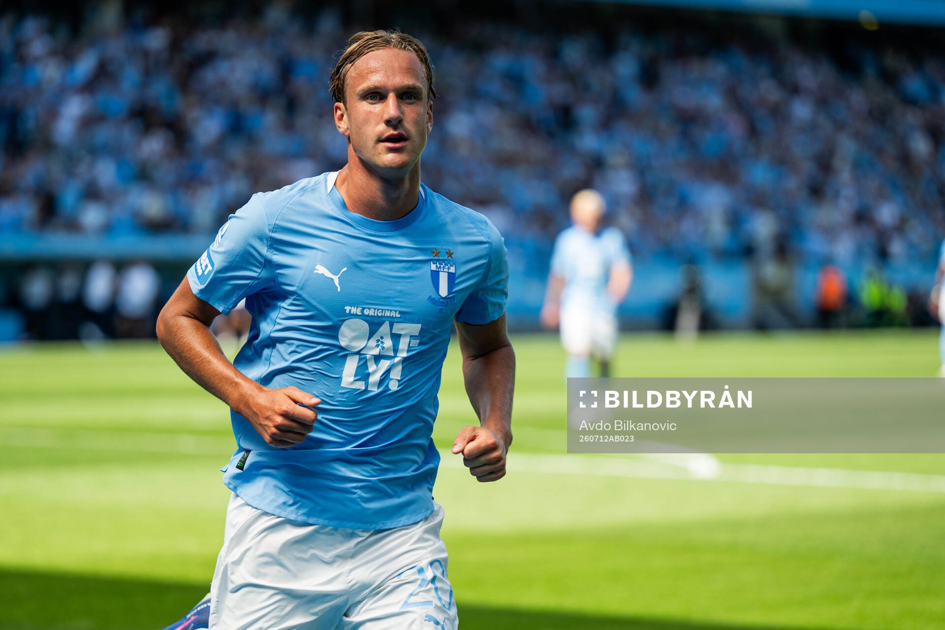 Malmö FFs Erik Botheim jublar