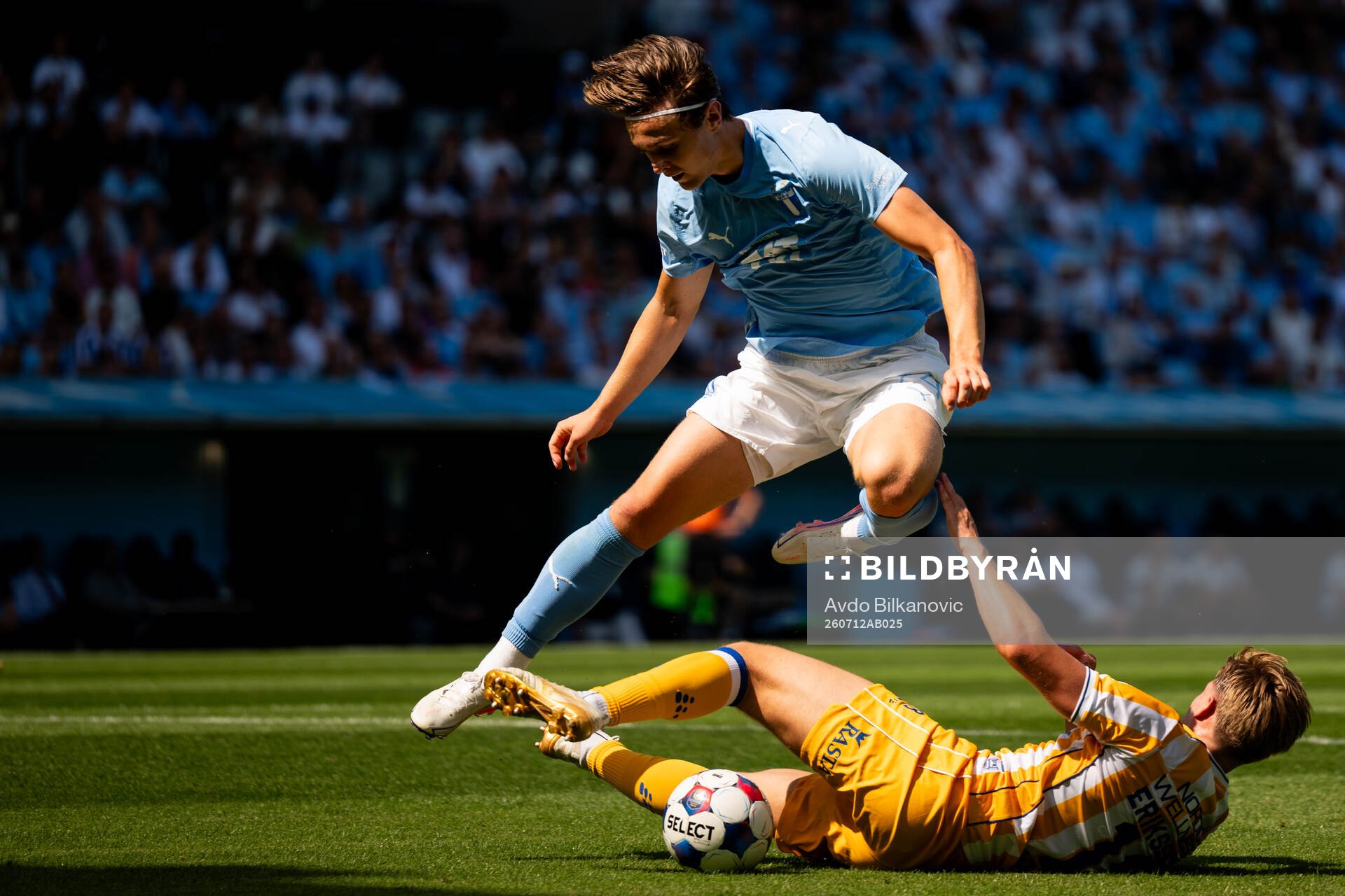 Malmö FFs Oscar Sjöstrand och IFK Göteborgs Felix
