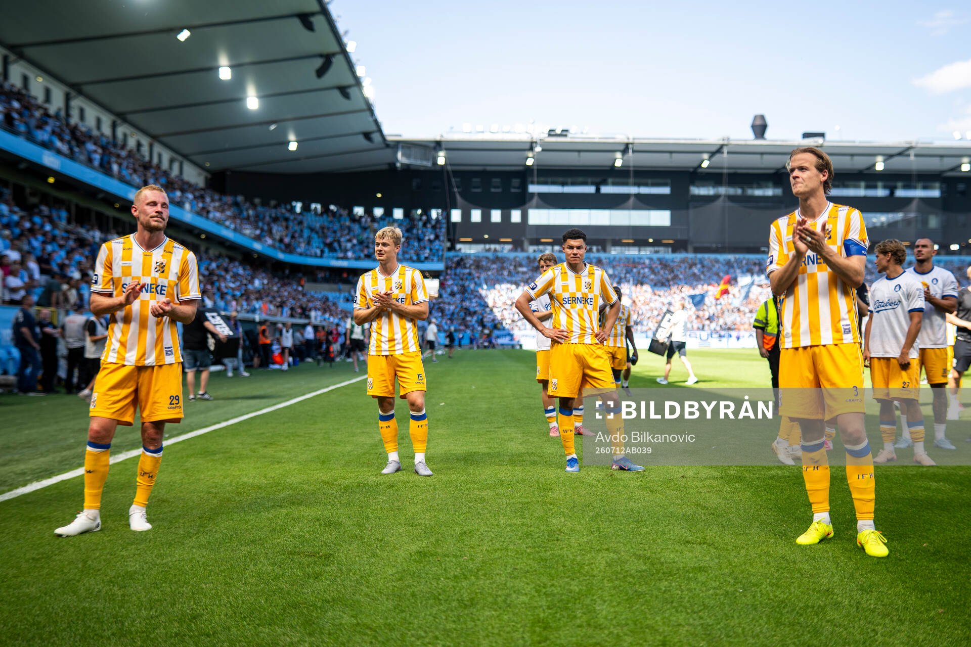 IFK Göteborgs Adam Bergmark Wiberg, David Kruse , August