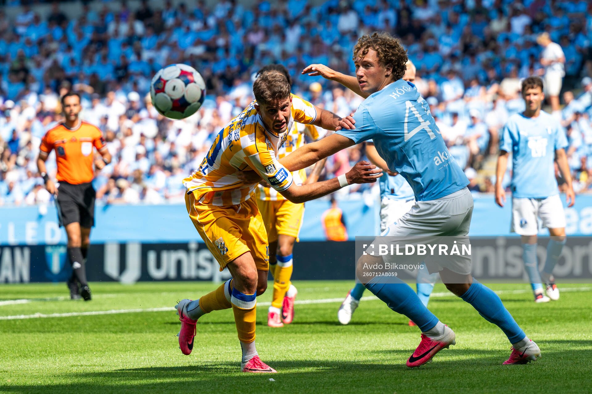 Malmö FFs Anton Höög och IFK Göteborgs Ramon Pascal