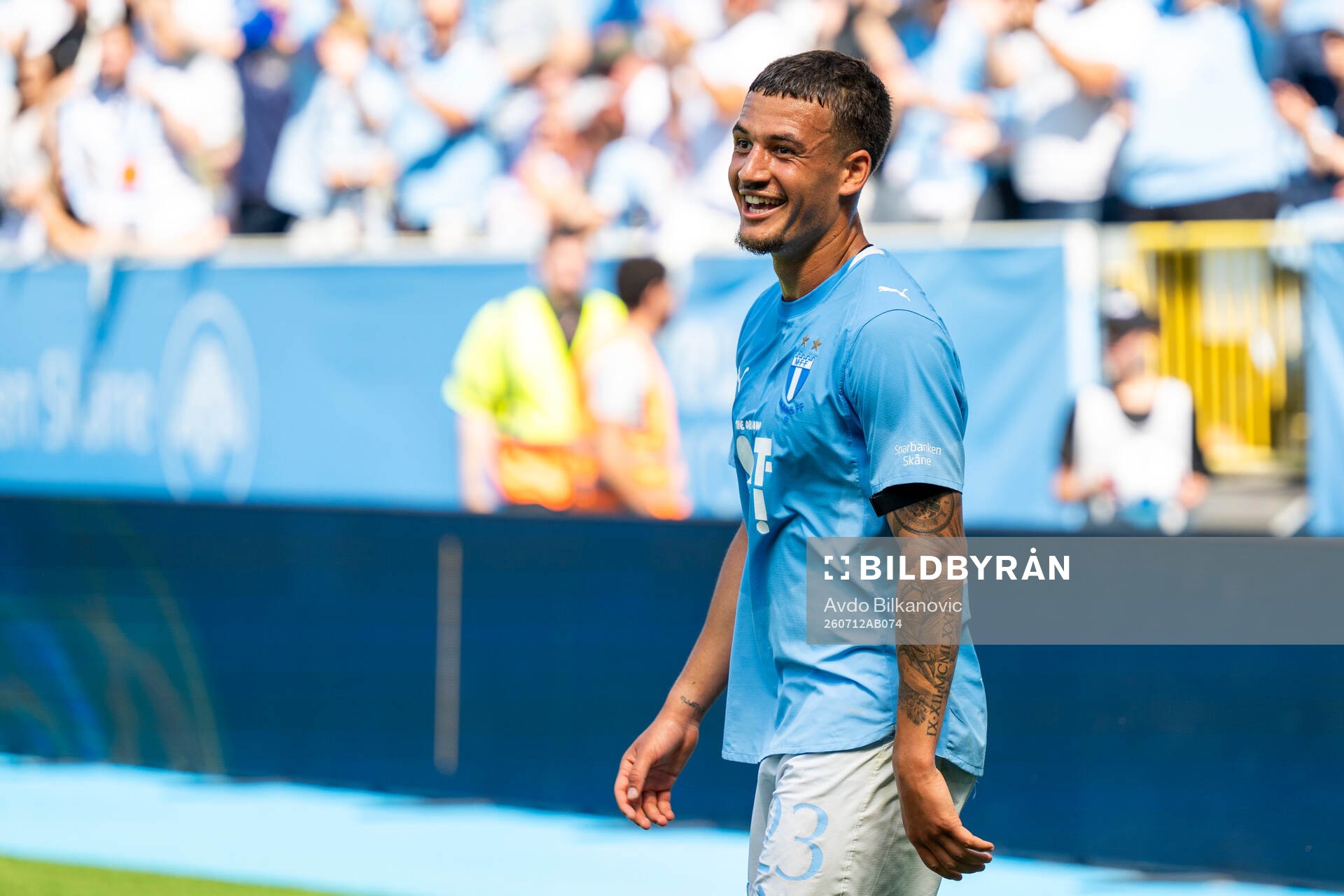 Malmö FFs Noah Åstrand John