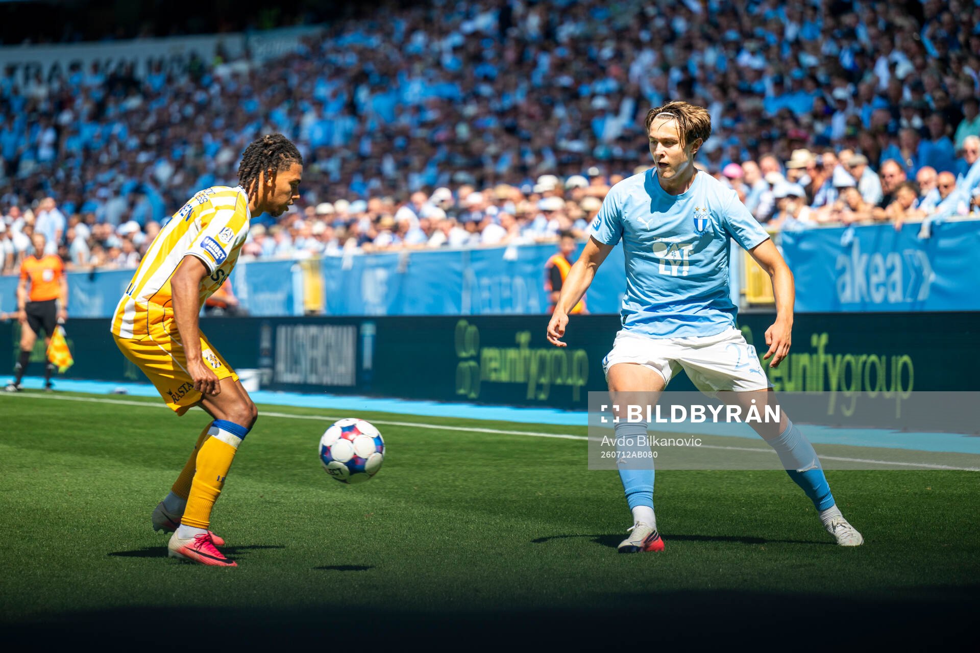 Malmö FFs Oscar Sjöstrand och IFK Göteborgs Sebastian